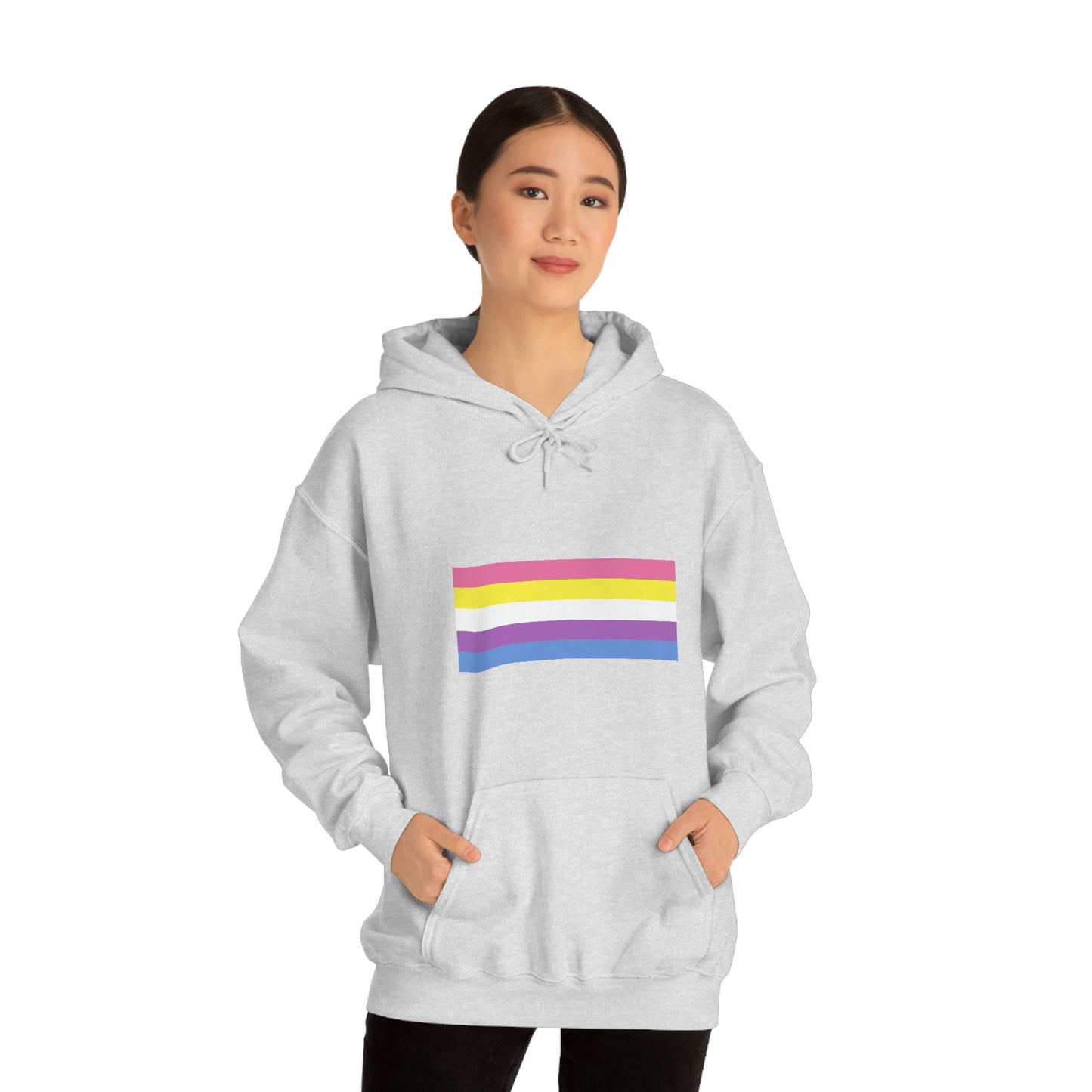 Bigender Flag Hooded Sweatshirt