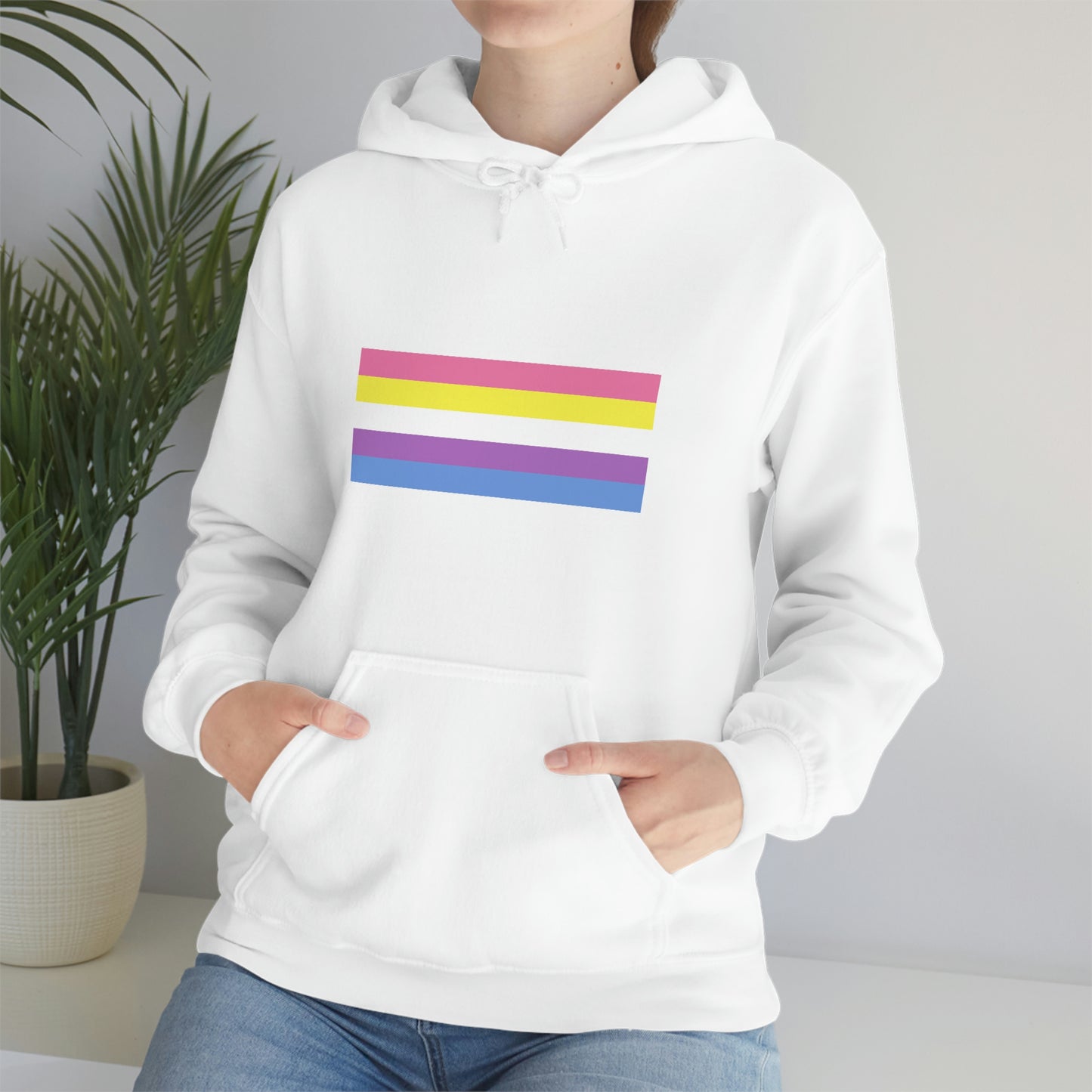 Bigender Flag Hooded Sweatshirt