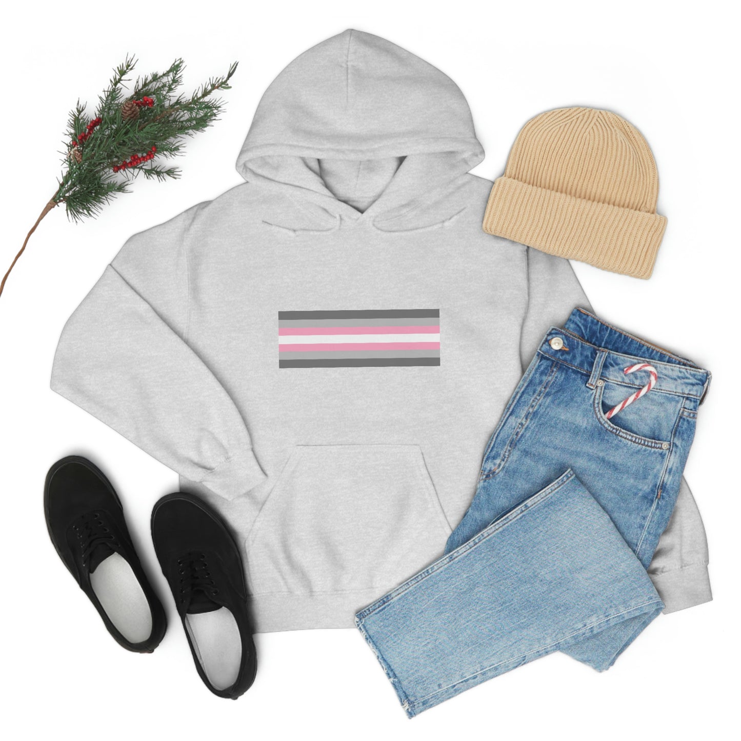 Demigirl Flag Hooded Sweatshirt