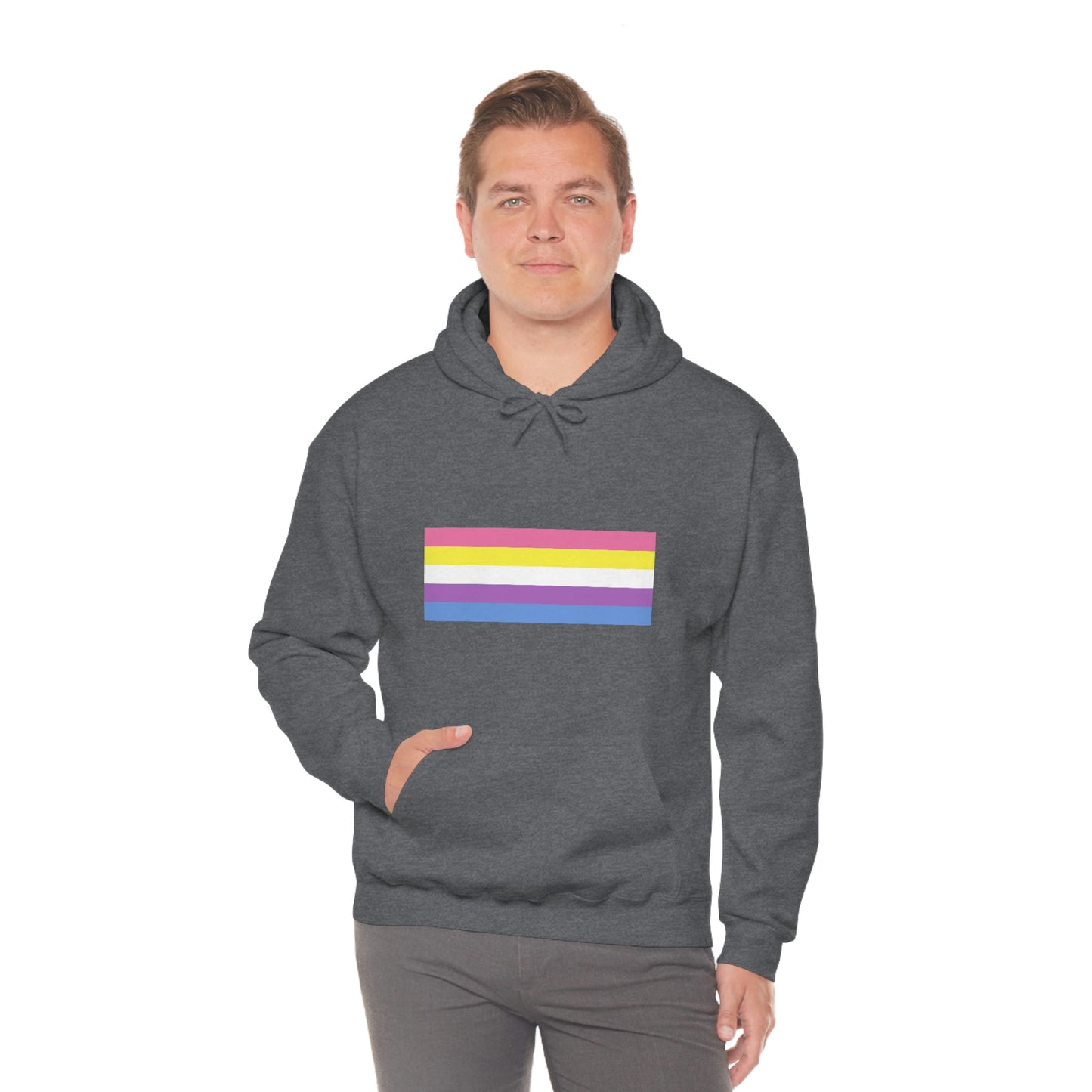 Bigender Flag Hooded Sweatshirt