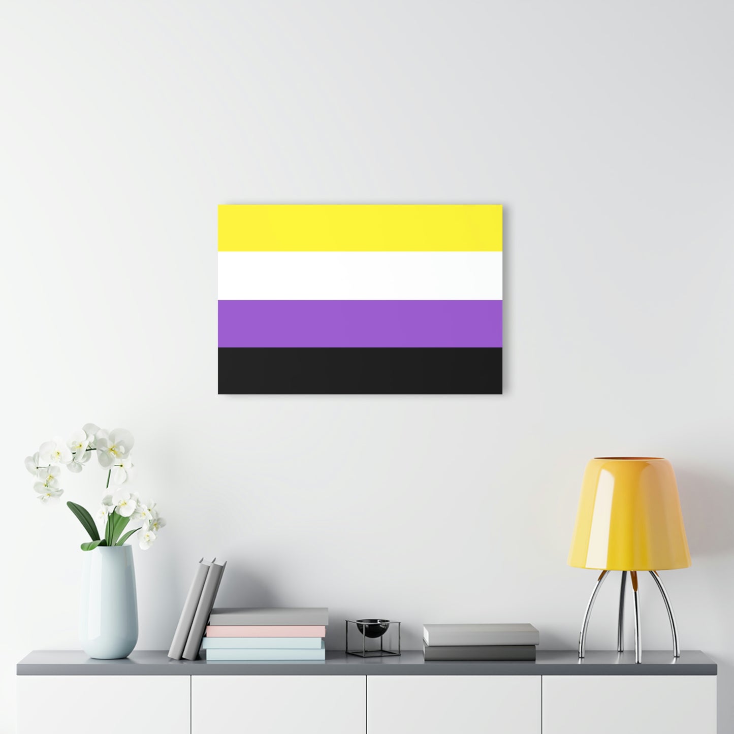 Non-Binary Acrylic Prints (with French Cleat Hanging)