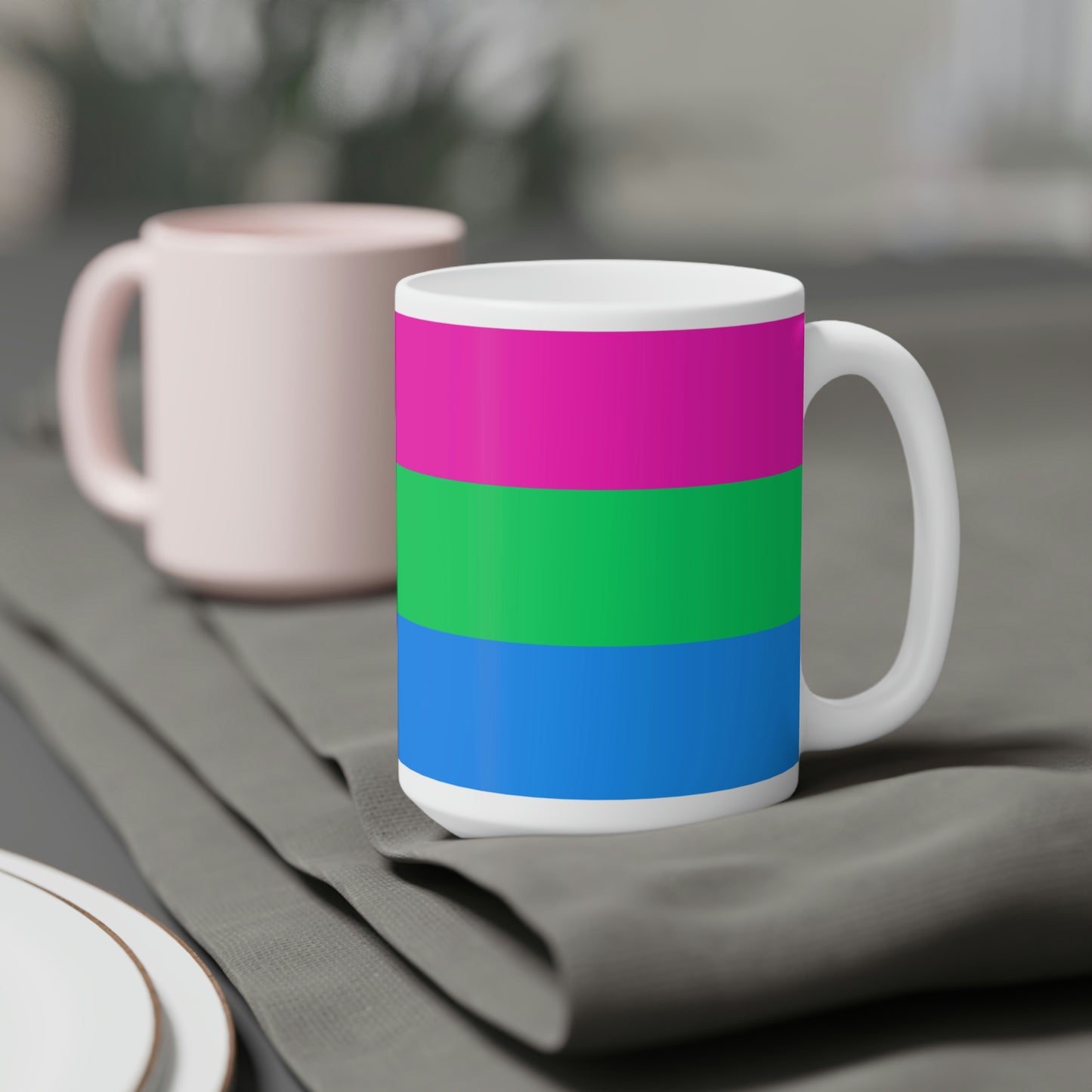 Polysexual Pride Flag Mug (11oz\15oz\20oz)