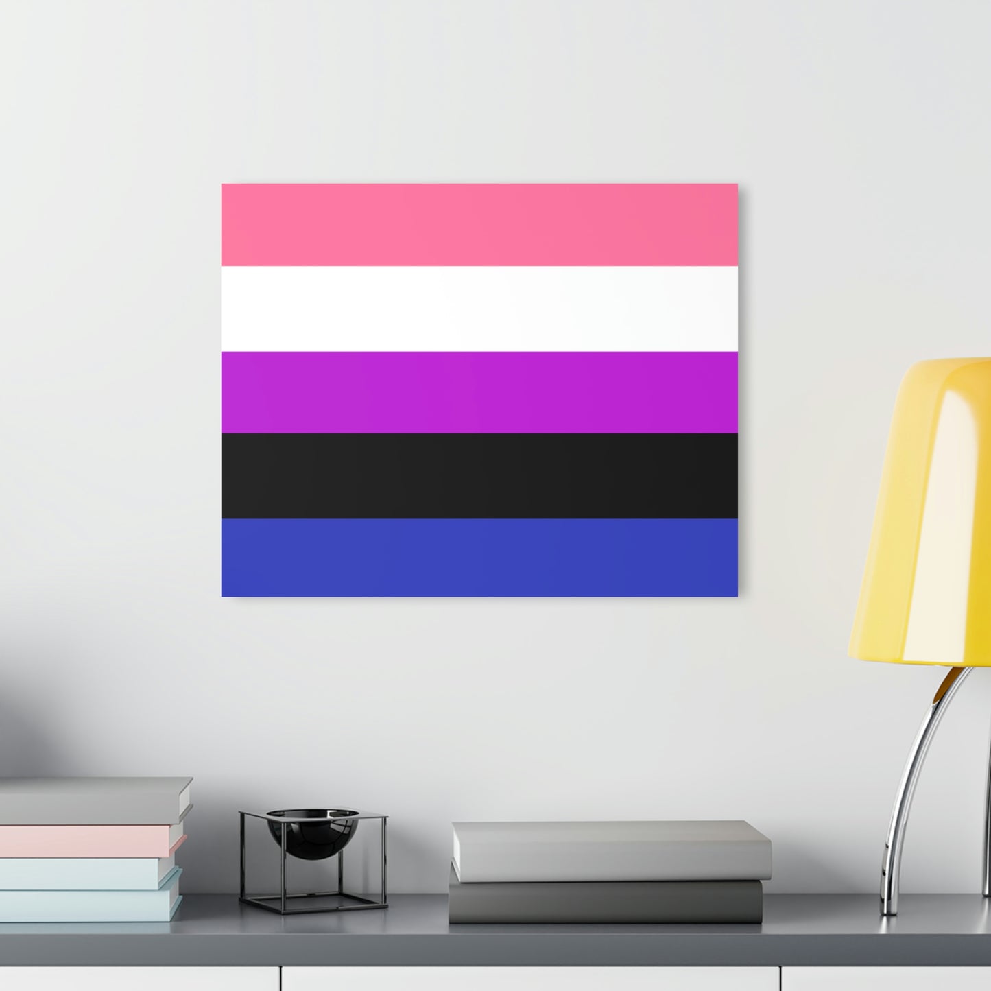 Genderfluid Acrylic Prints (with French Cleat Hanging)