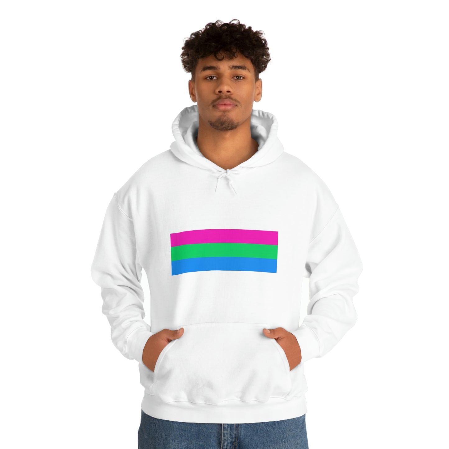 Polysexual Flag Hooded Sweatshirt