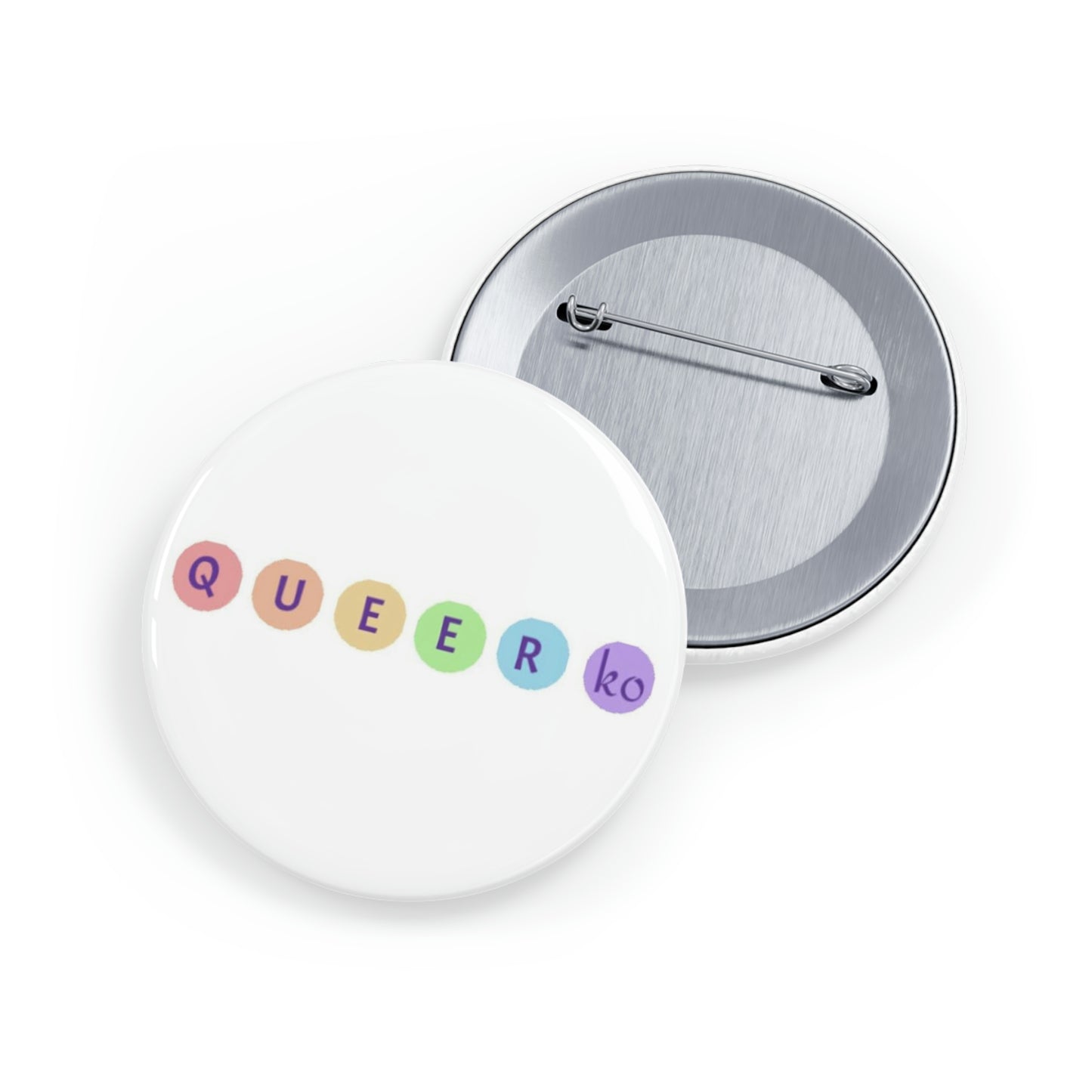 QUEERko Brand Round Pins