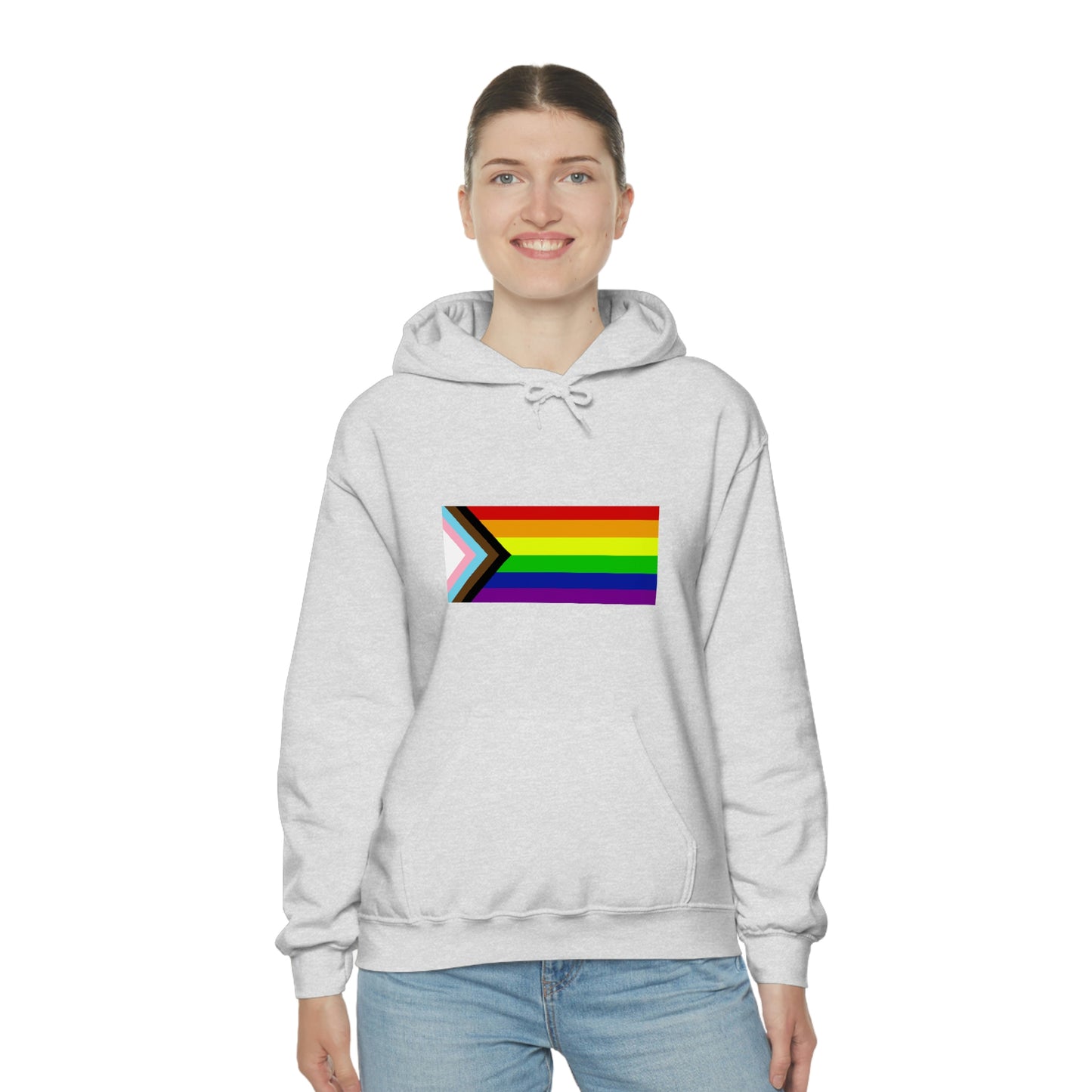 Progress Pride Flag Hooded Sweatshirt