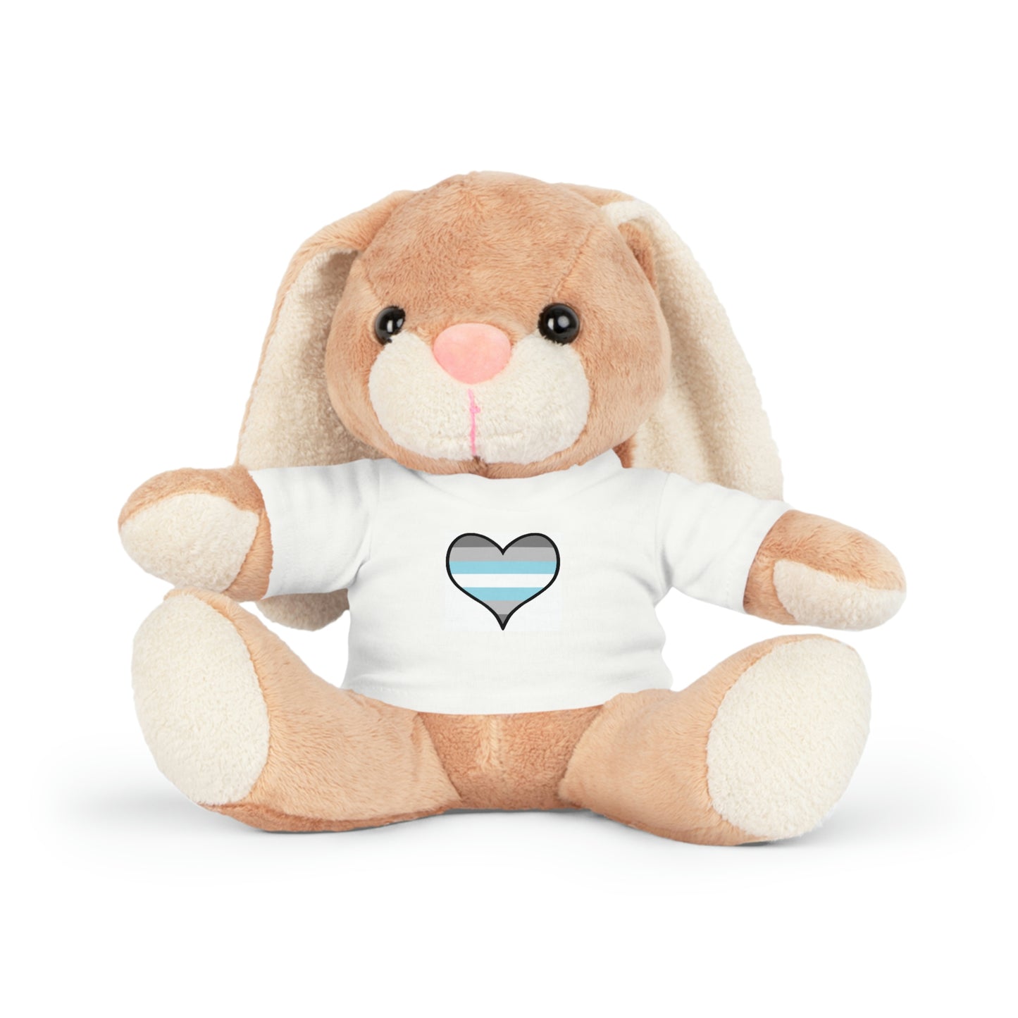 Plush Toys with Demiboy Flag T-Shirt