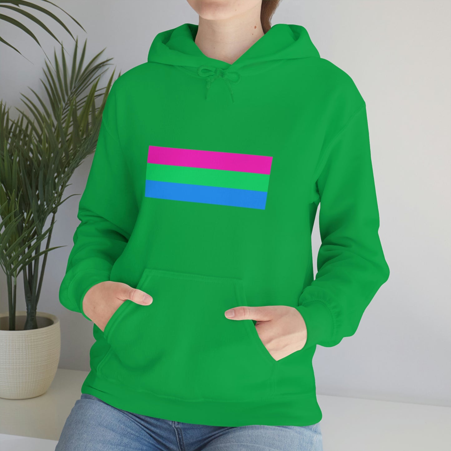 Polysexual Flag Hooded Sweatshirt