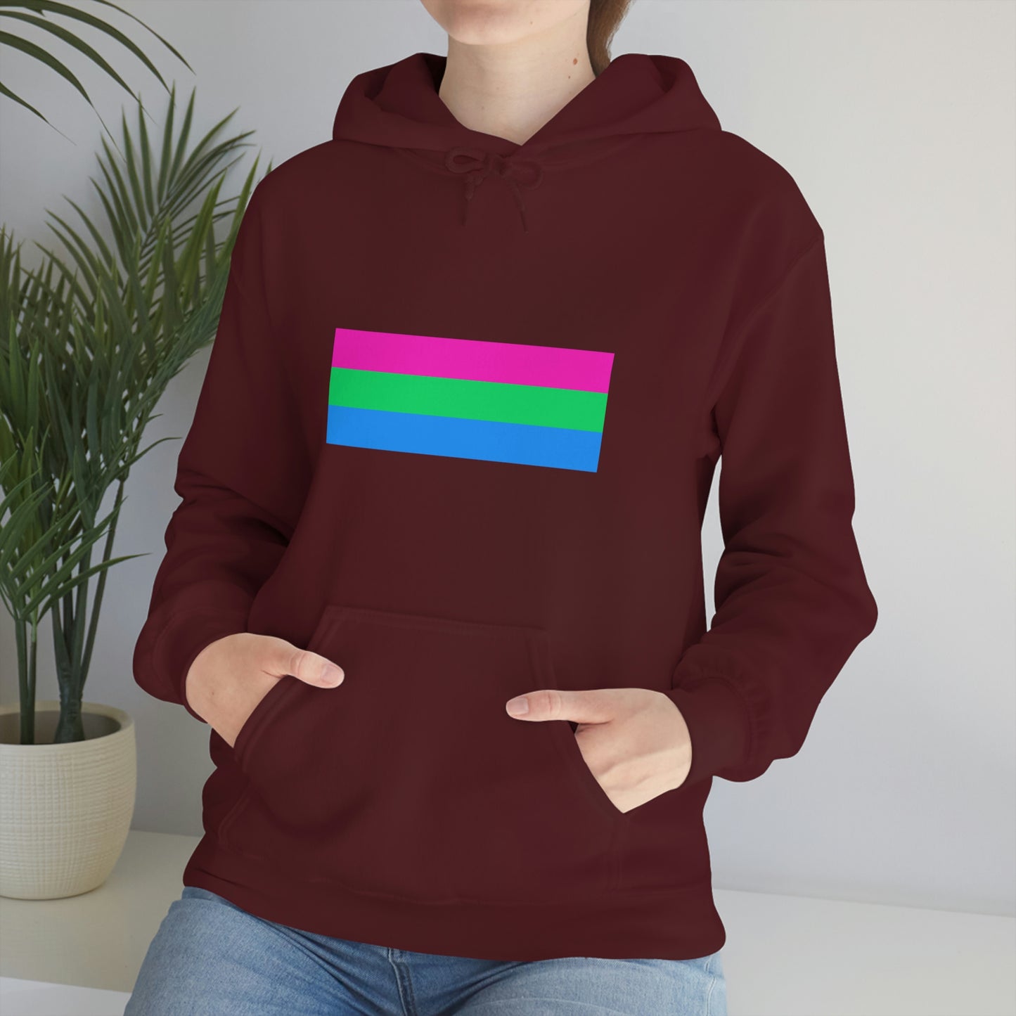 Polysexual Flag Hooded Sweatshirt