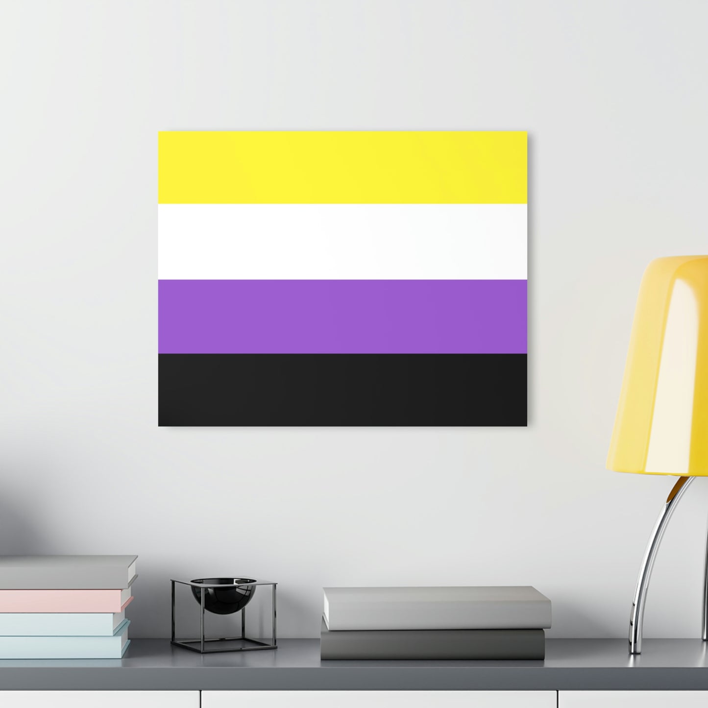 Non-Binary Acrylic Prints (with French Cleat Hanging)