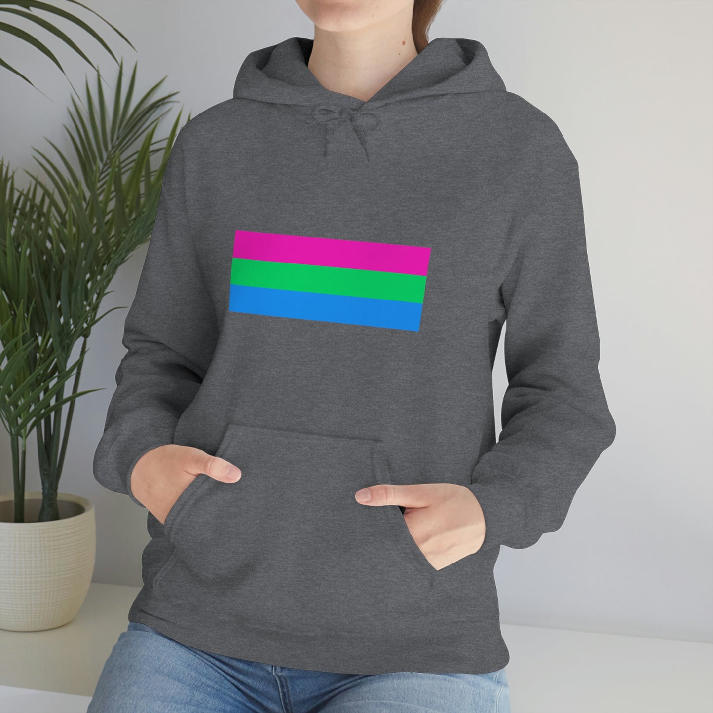 Polysexual Flag Hooded Sweatshirt