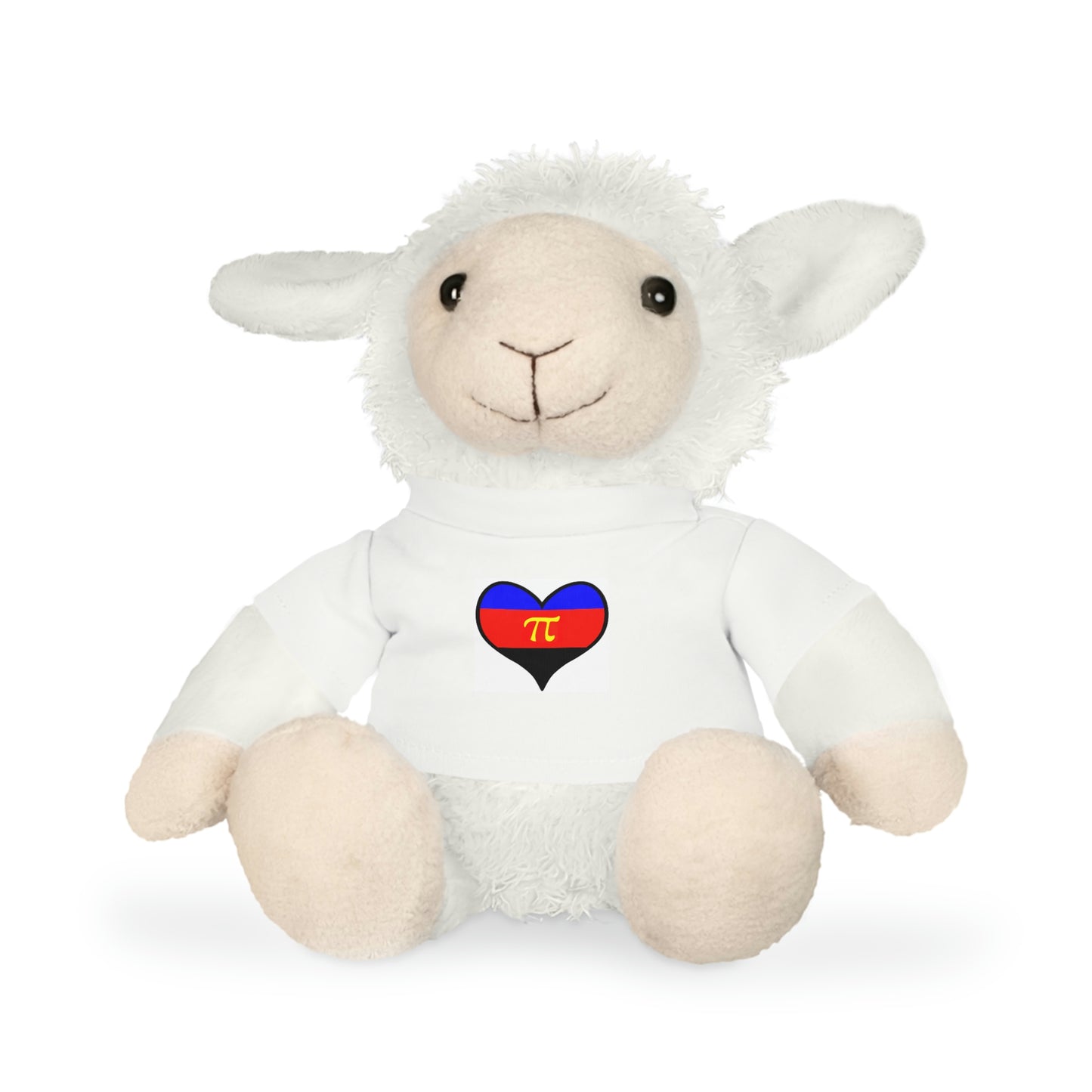 Plush Toys with Polyamorous Flag T-Shirt