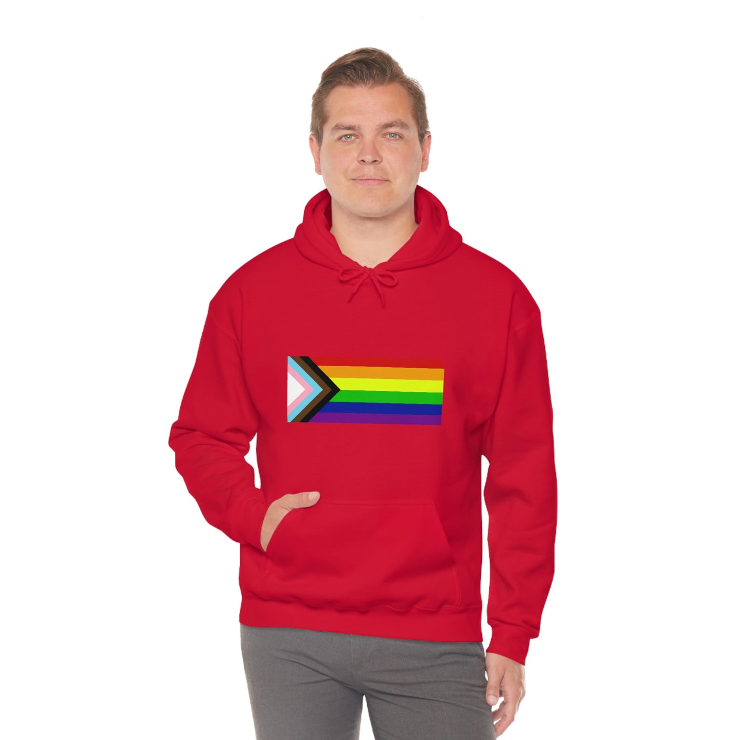 Progress Pride Flag Hooded Sweatshirt