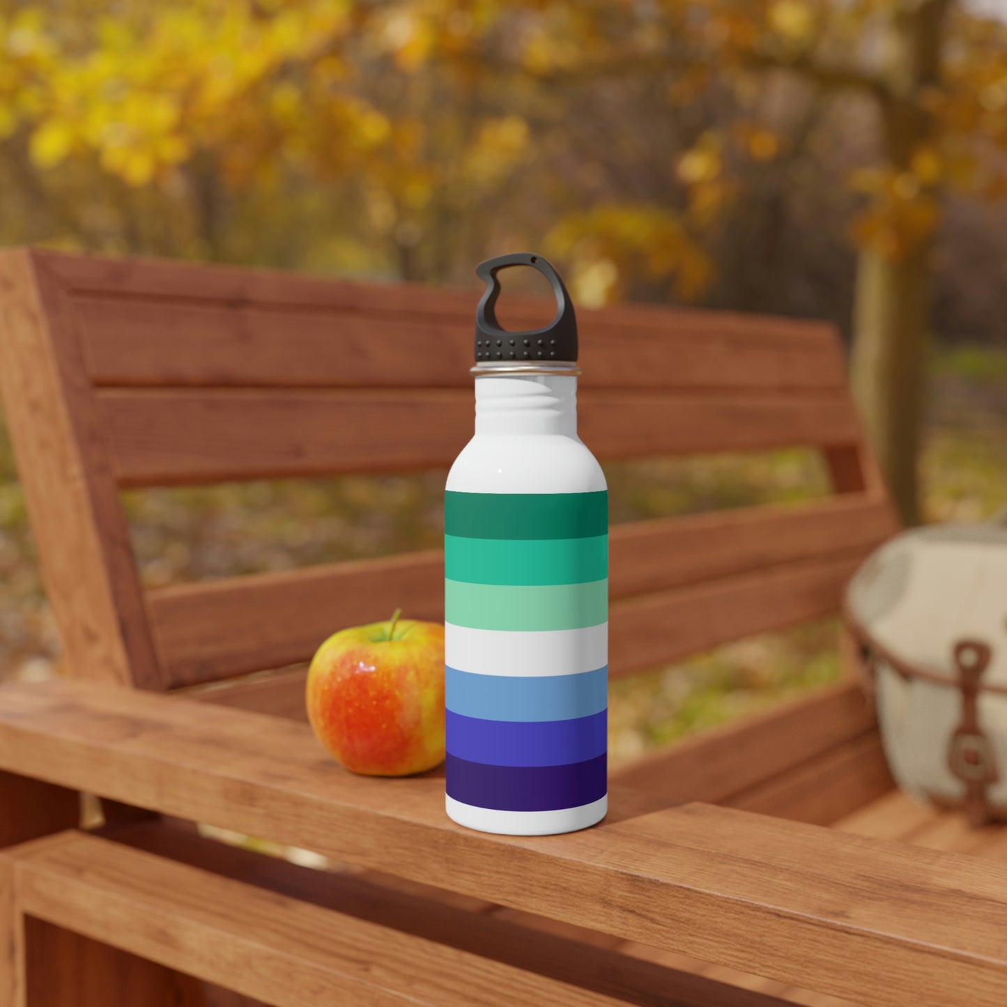 MLM Pride Flag Stainless Steel Water Bottle