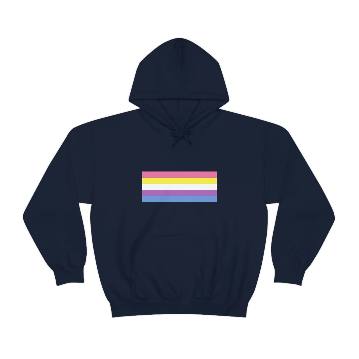 Bigender Flag Hooded Sweatshirt