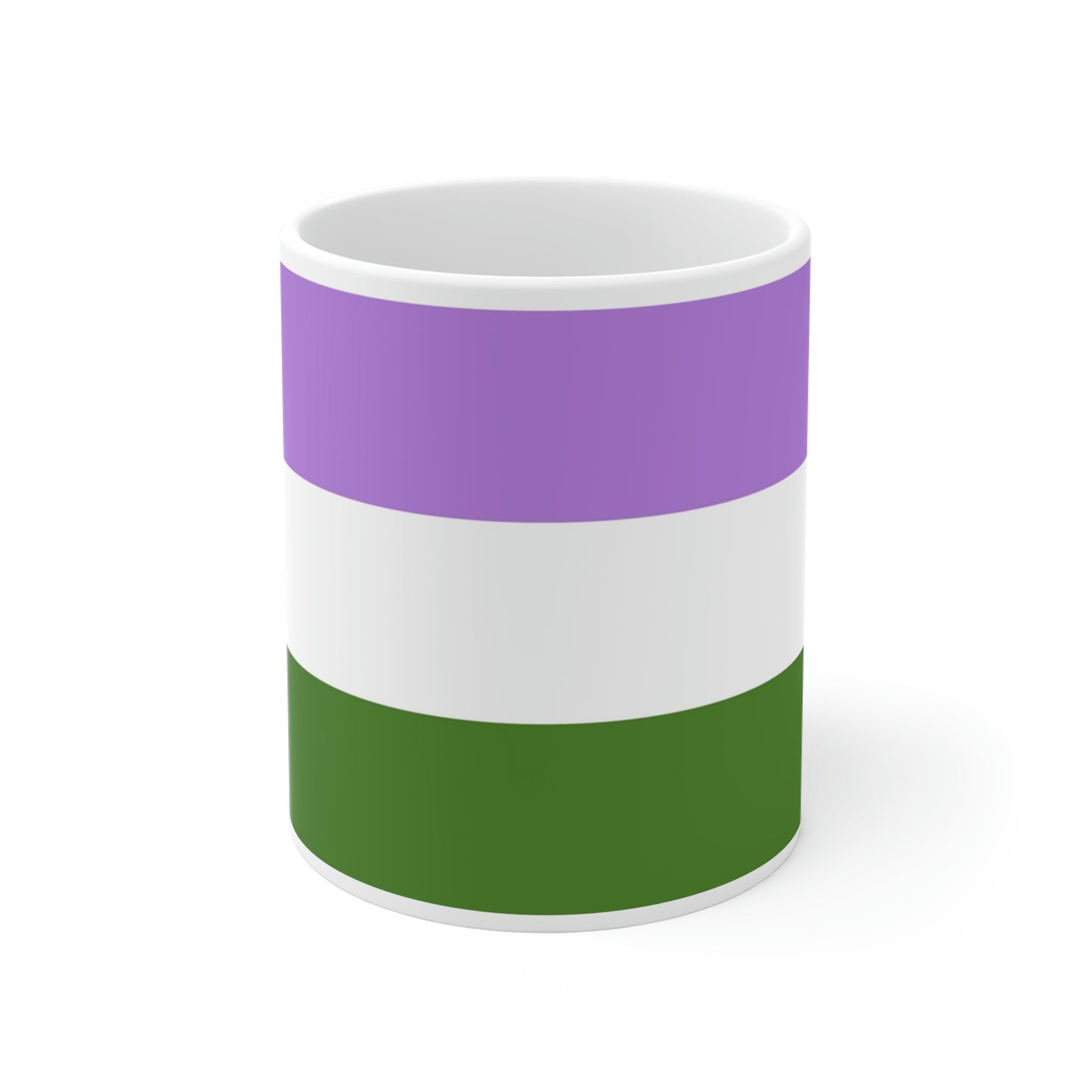 Genderqueer Pride Flag Mug (11oz\15oz\20oz)