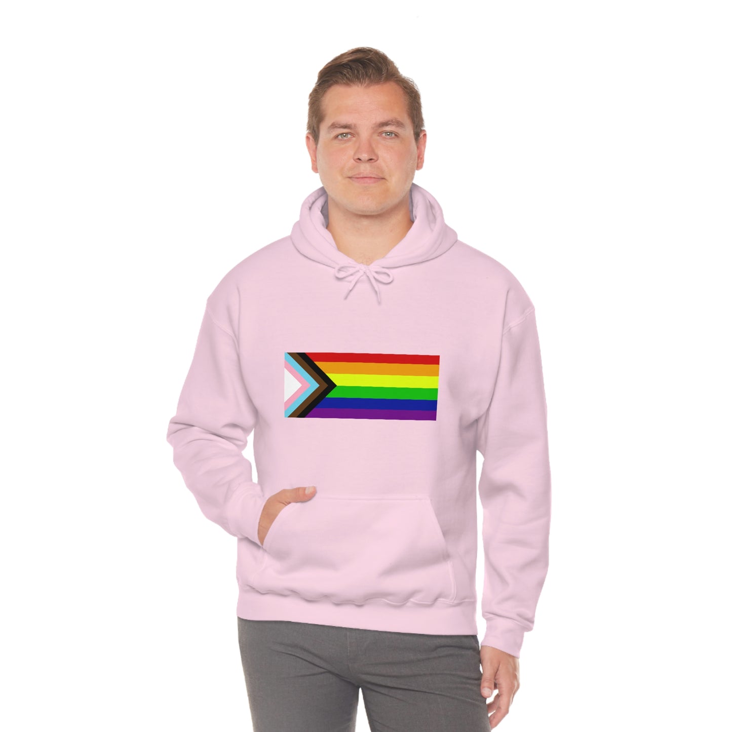 Progress Pride Flag Hooded Sweatshirt