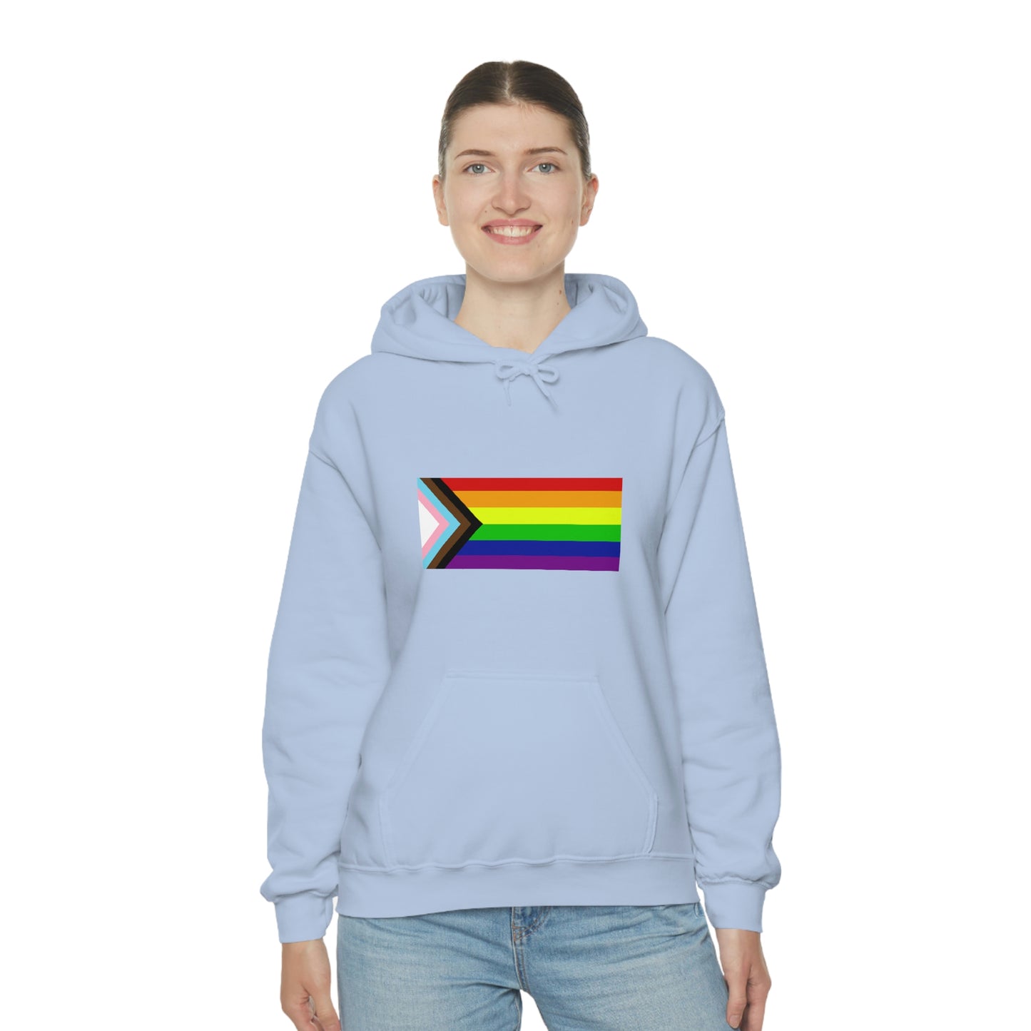 Progress Pride Flag Hooded Sweatshirt