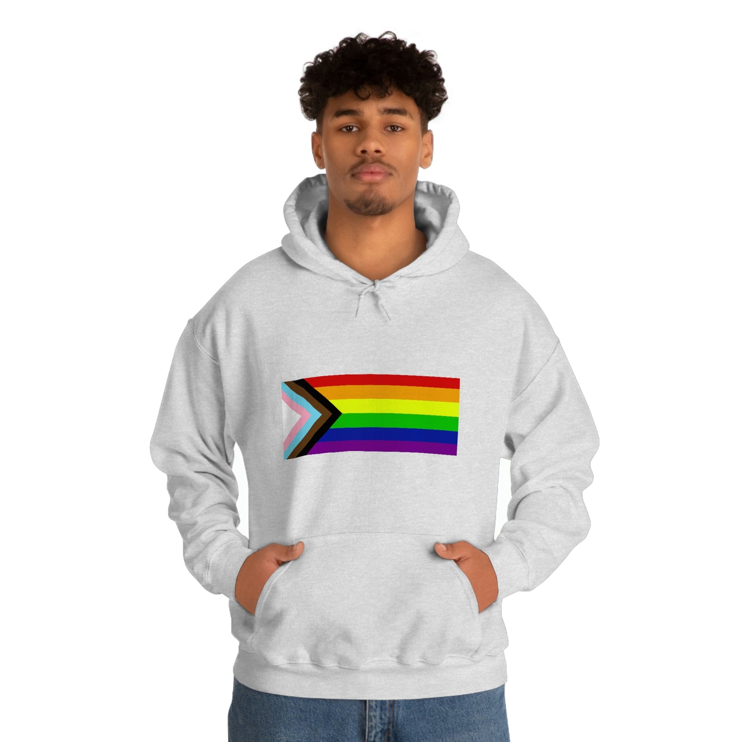 Progress Pride Flag Hooded Sweatshirt