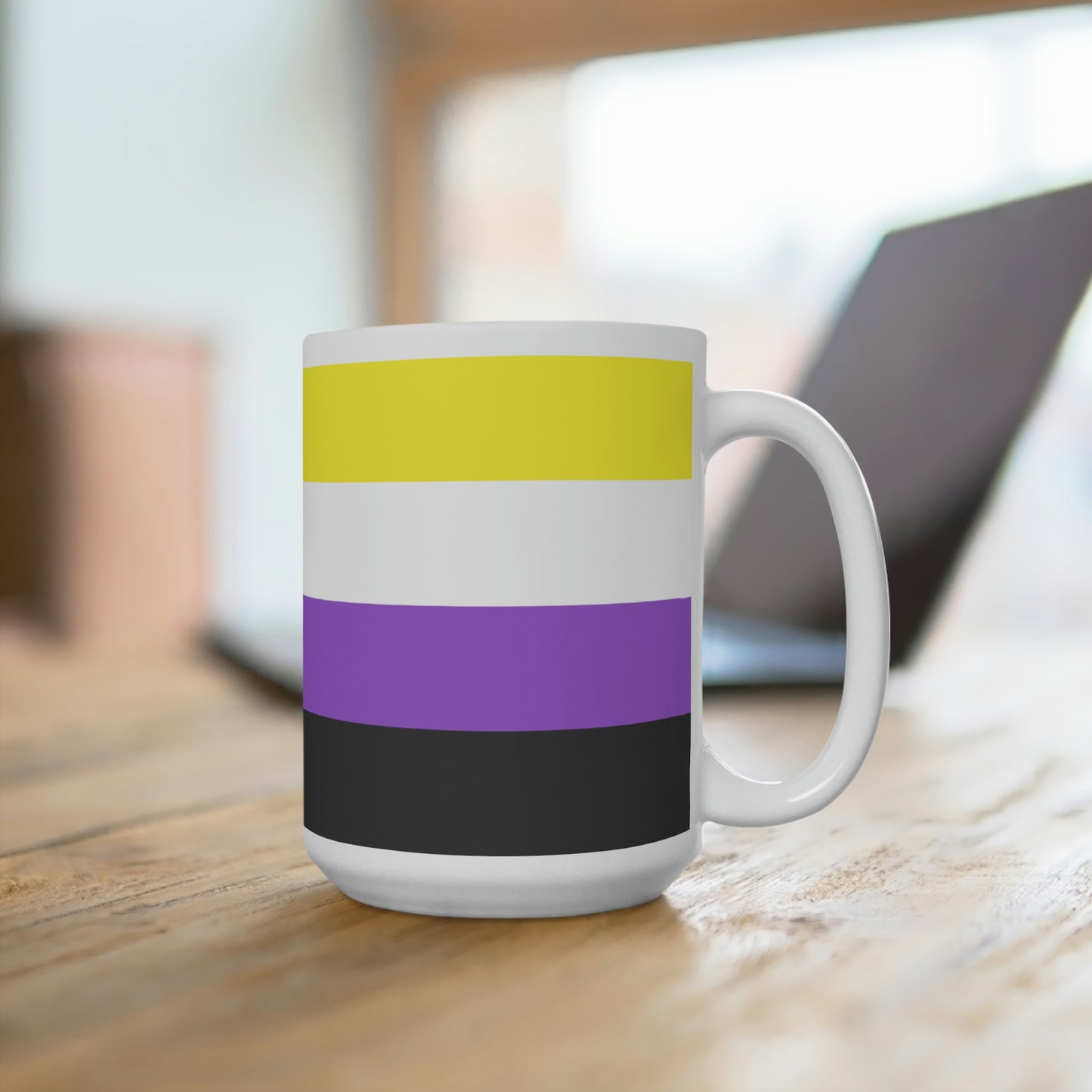 Non-Binary Pride Flag Mug (11oz\15oz\20oz)