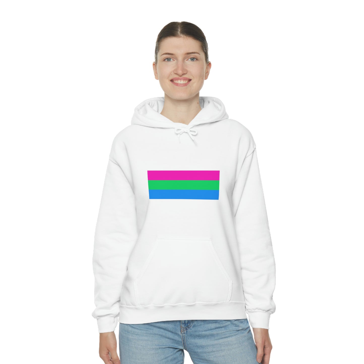 Polysexual Flag Hooded Sweatshirt