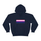 Genderfluid Flag Hooded Sweatshirt