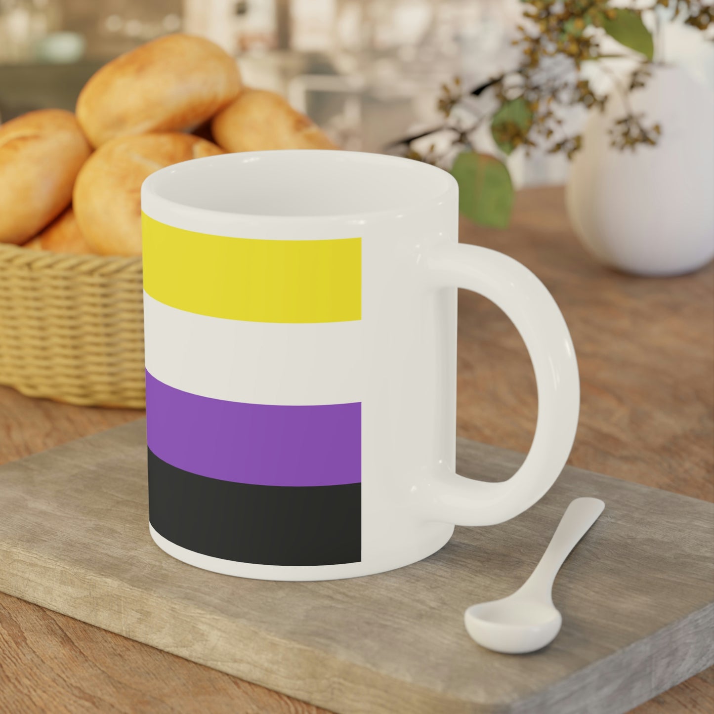 Non-Binary Pride Flag Mug (11oz\15oz\20oz)