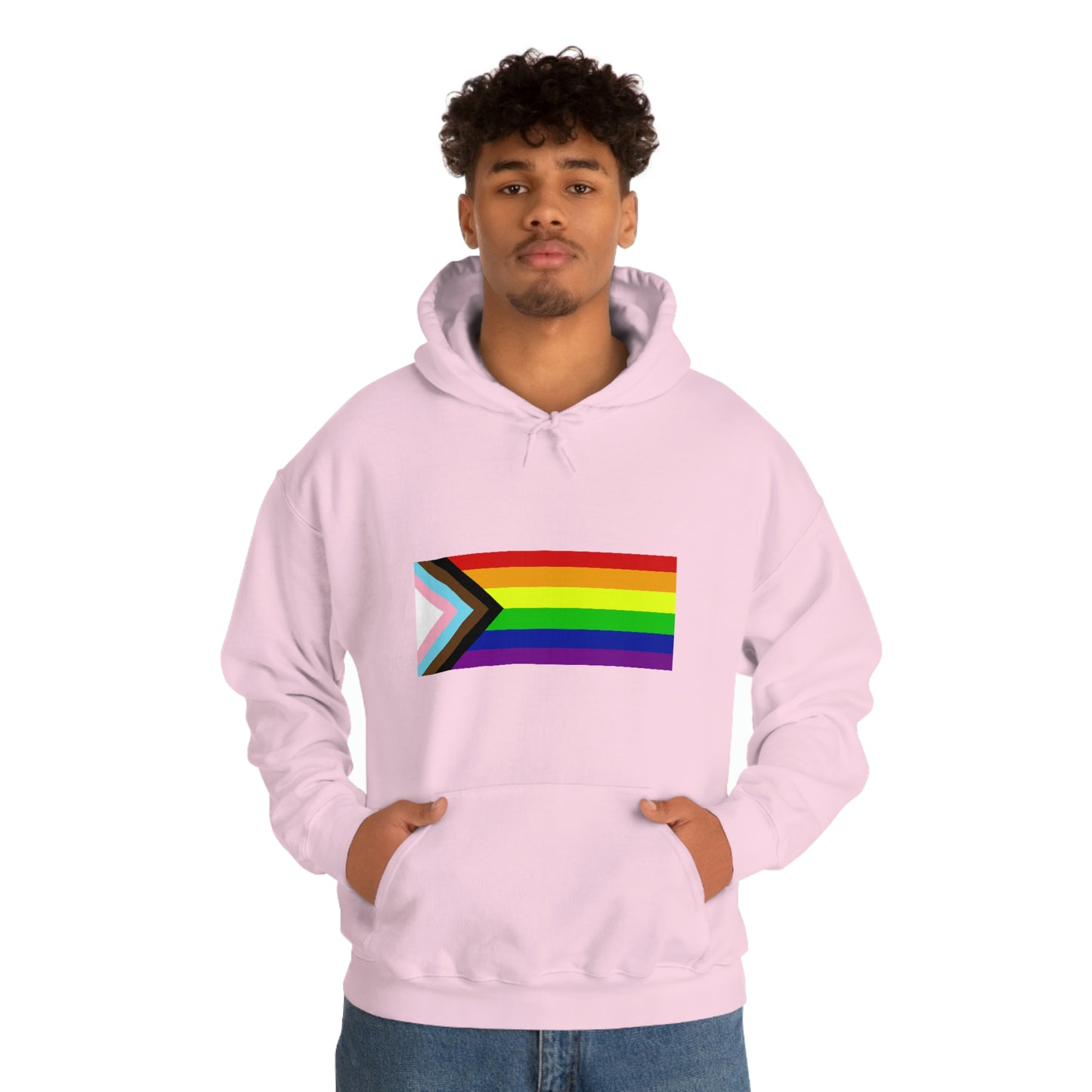 Progress Pride Flag Hooded Sweatshirt