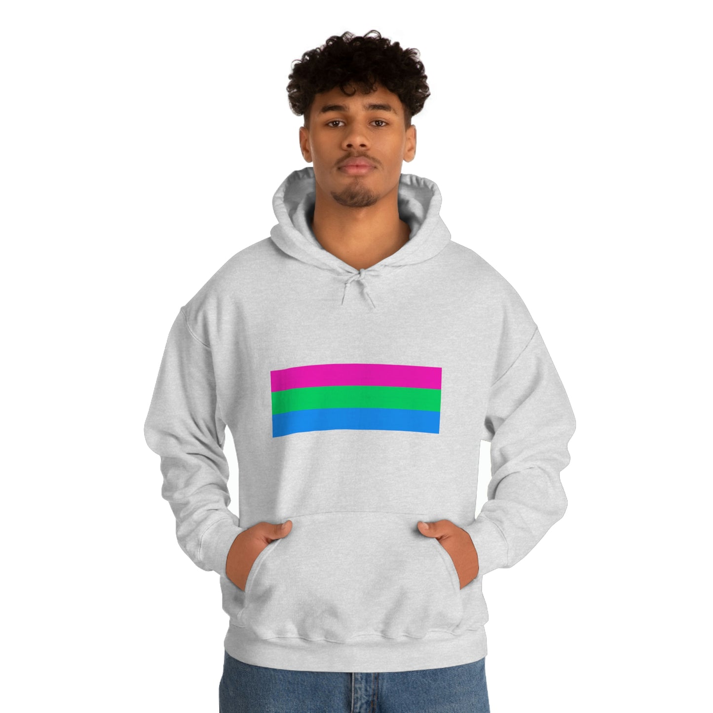 Polysexual Flag Hooded Sweatshirt