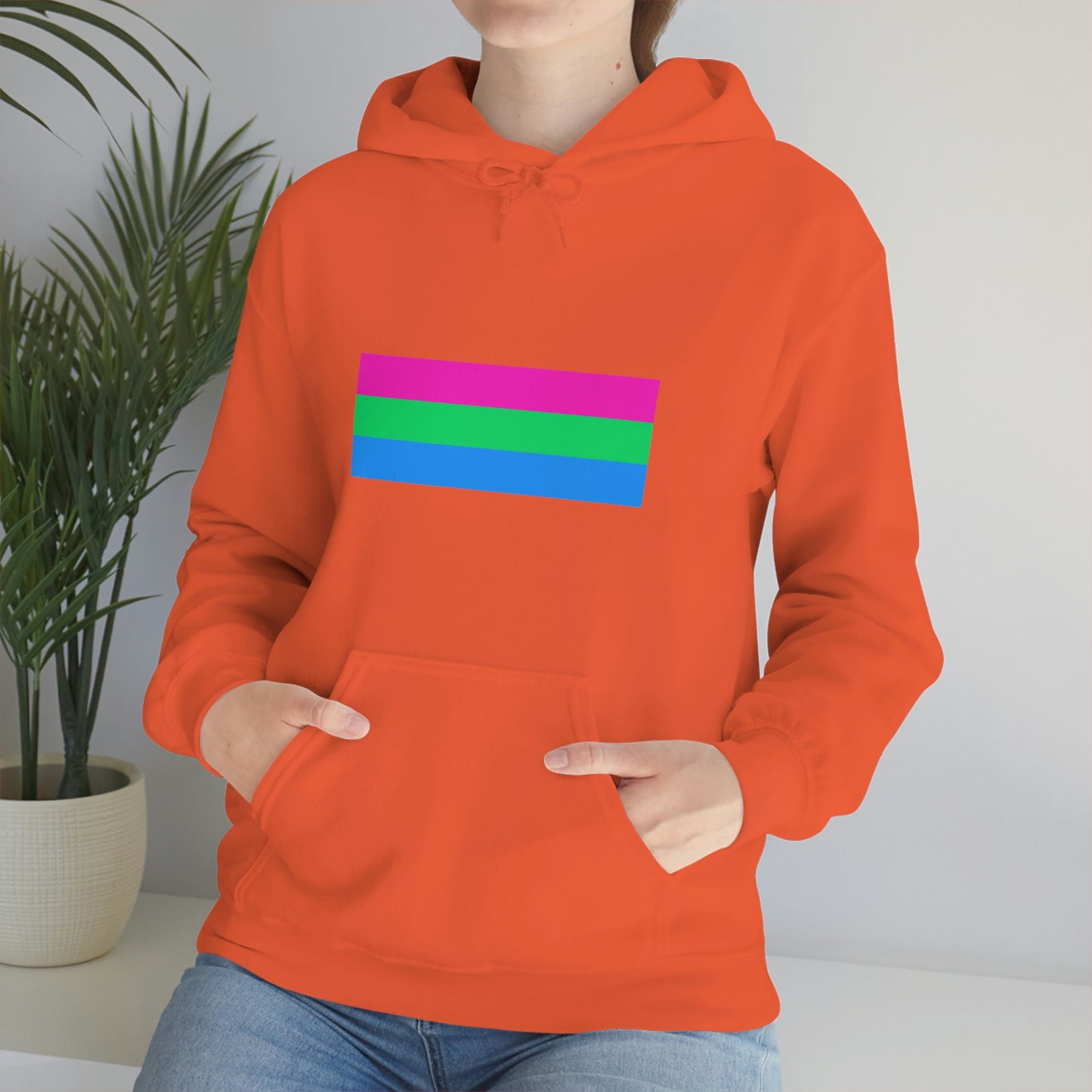 Polysexual Flag Hooded Sweatshirt