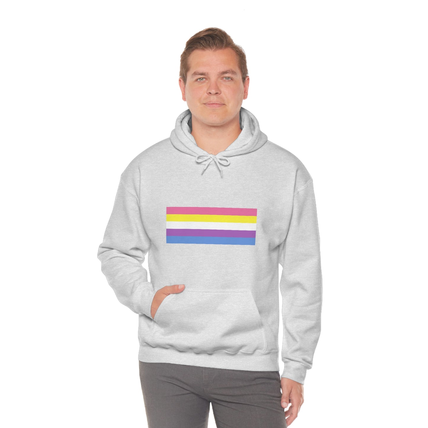 Bigender Flag Hooded Sweatshirt