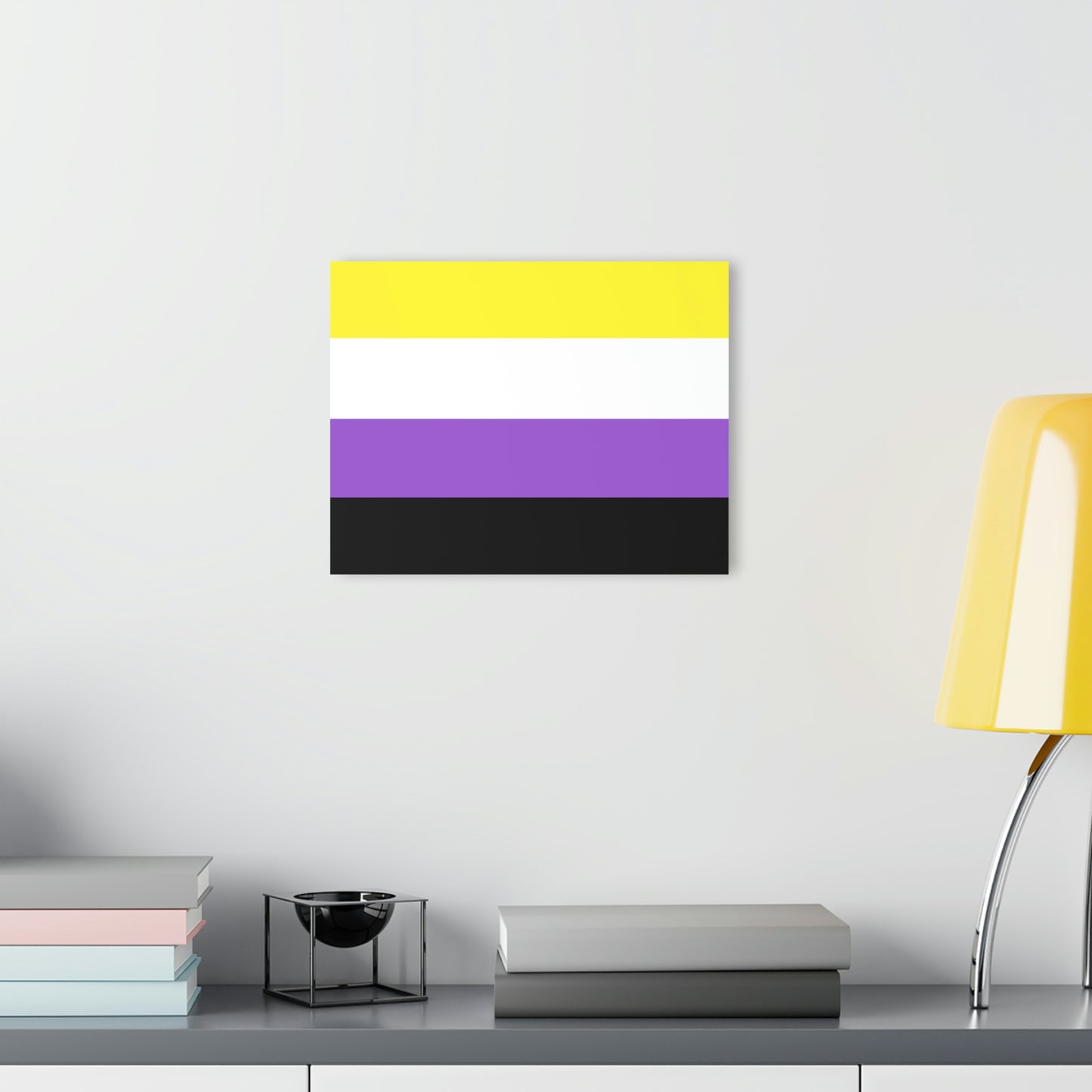 Non-Binary Acrylic Prints (with French Cleat Hanging)