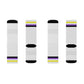 Non-Binary Flag Crew Socks
