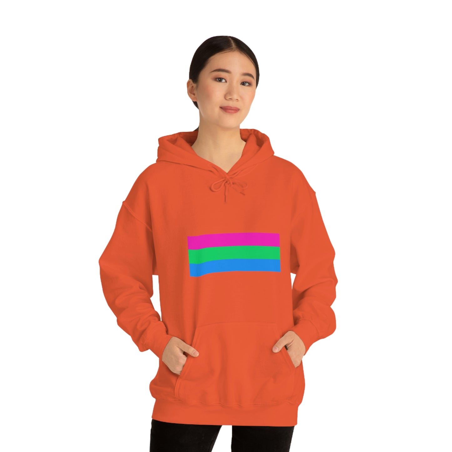 Polysexual Flag Hooded Sweatshirt