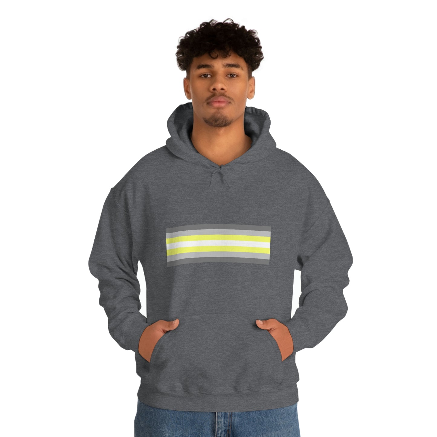 Demigender Flag Hooded Sweatshirt