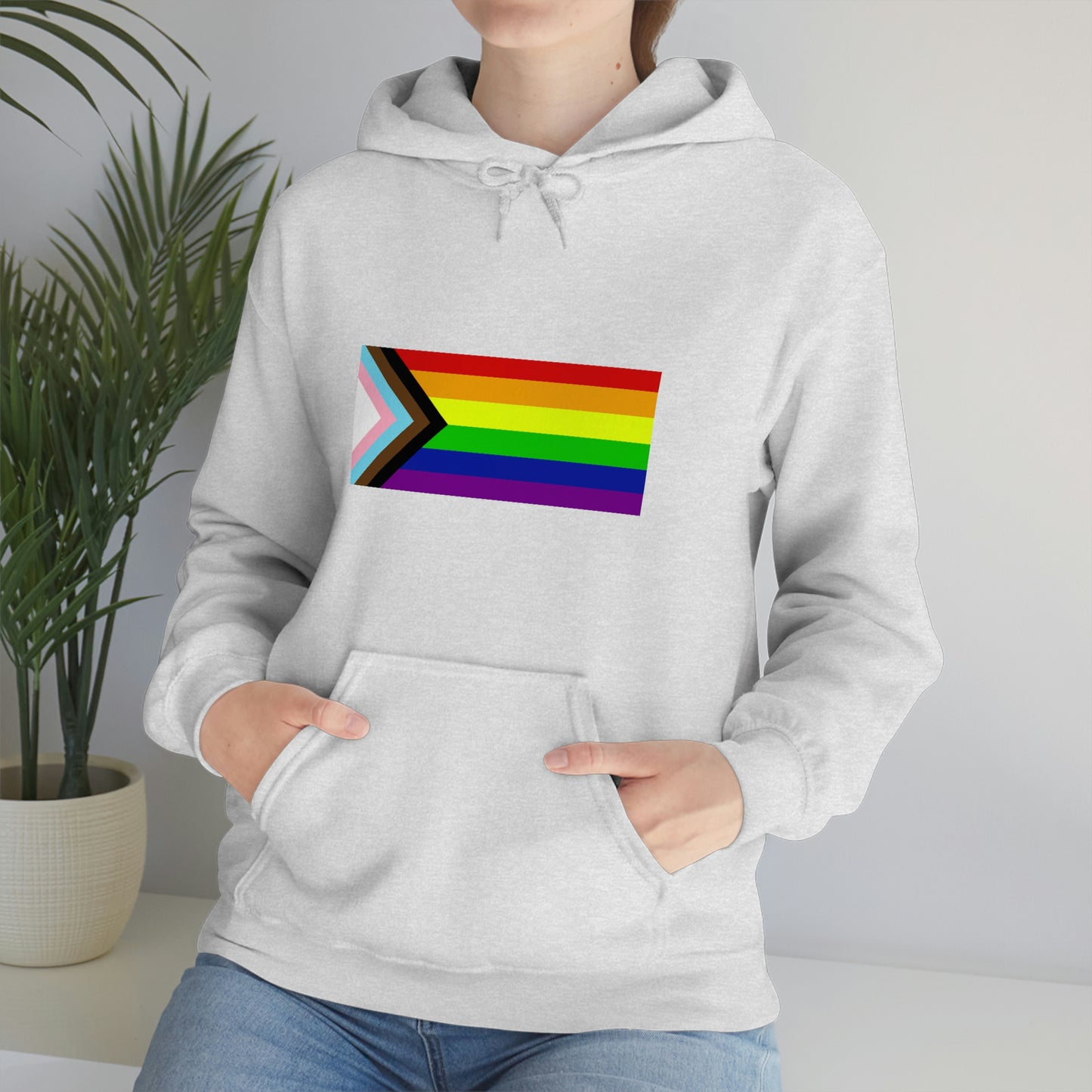 Progress Pride Flag Hooded Sweatshirt