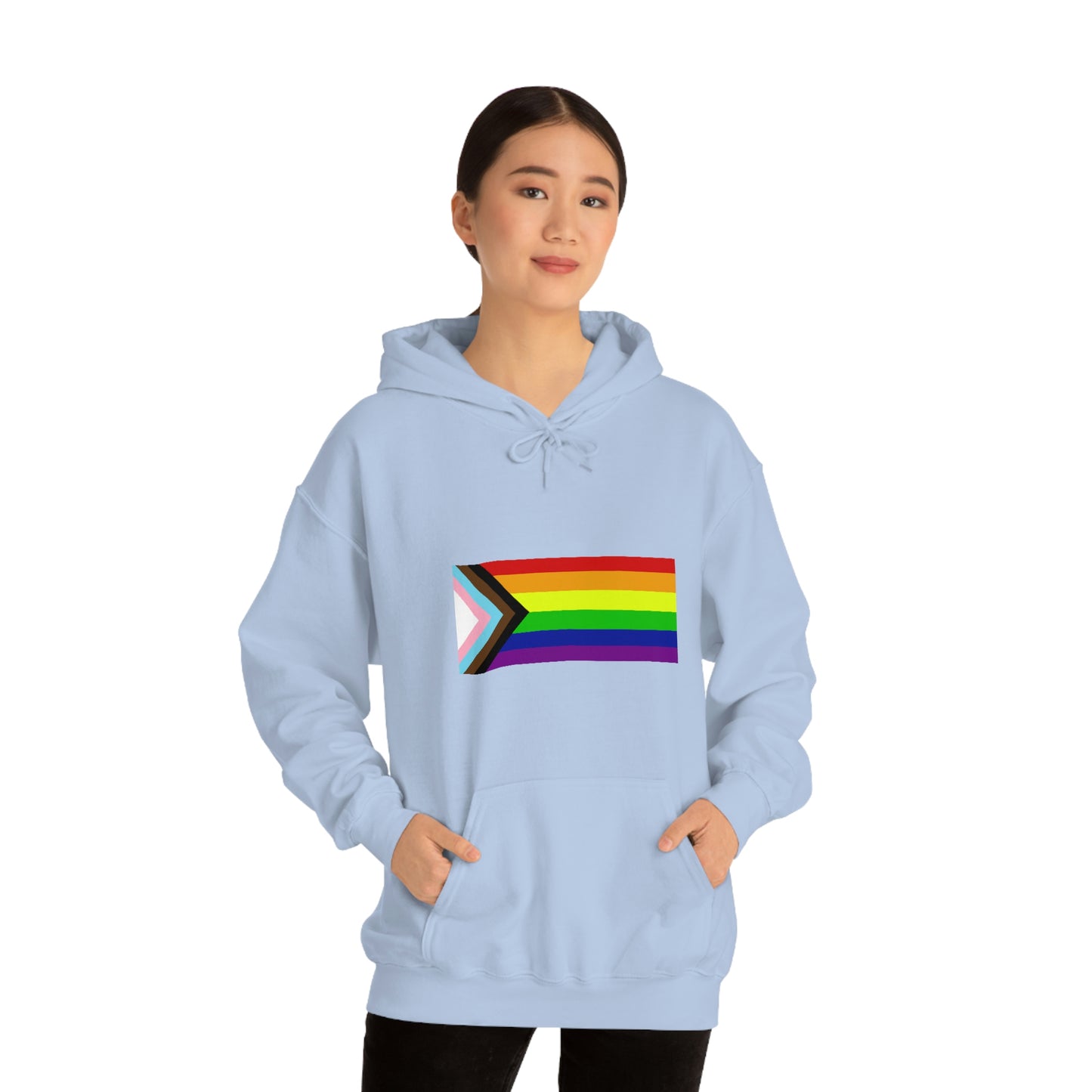 Progress Pride Flag Hooded Sweatshirt