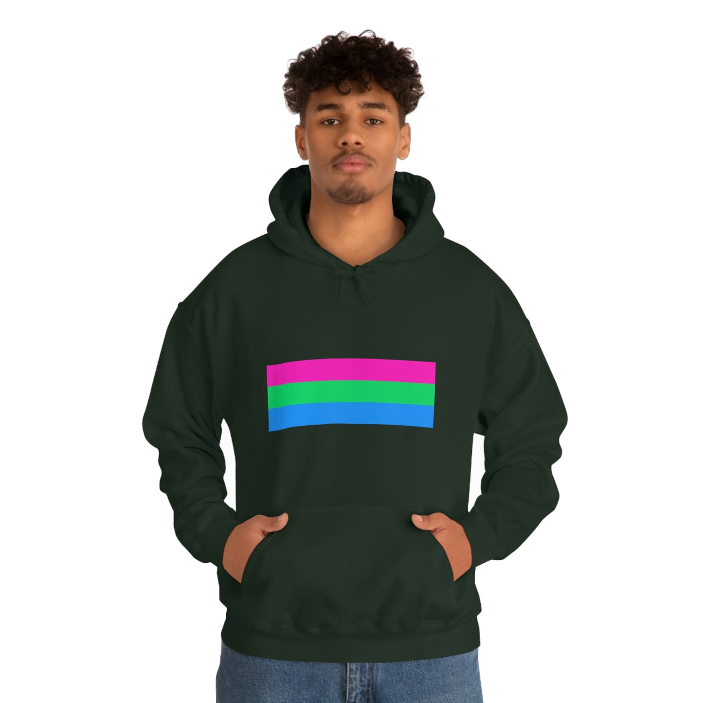 Polysexual Flag Hooded Sweatshirt