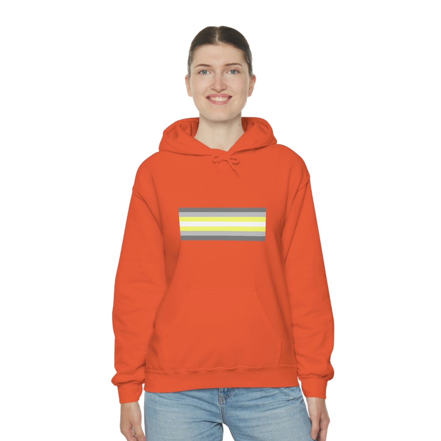 Demigender Flag Hooded Sweatshirt