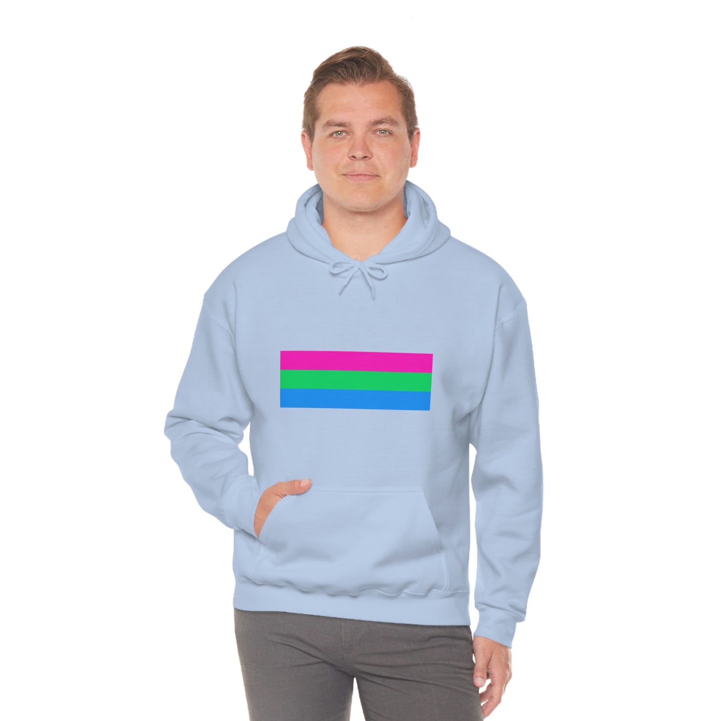 Polysexual Flag Hooded Sweatshirt