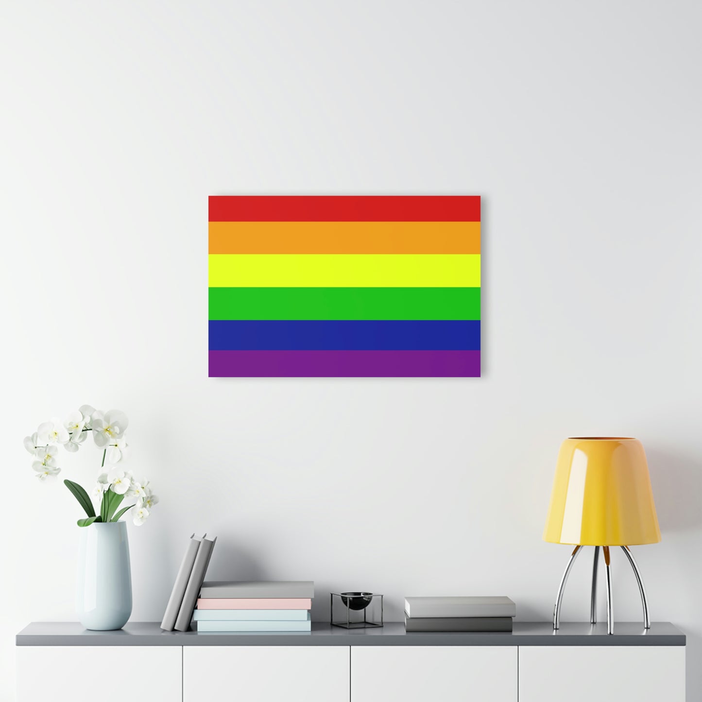 Rainbow Pride Acrylic Prints (with French Cleat Hanging)