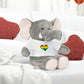 Plush Toys with Rainbow Flag T-Shirt