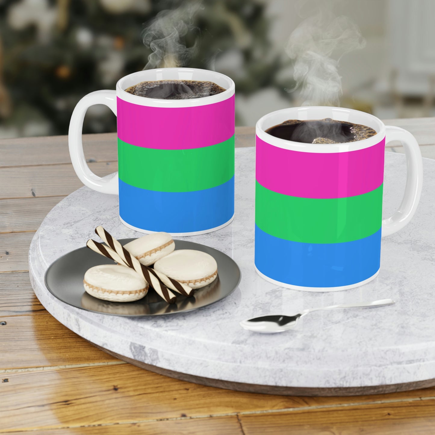 Polysexual Pride Flag Mug (11oz\15oz\20oz)