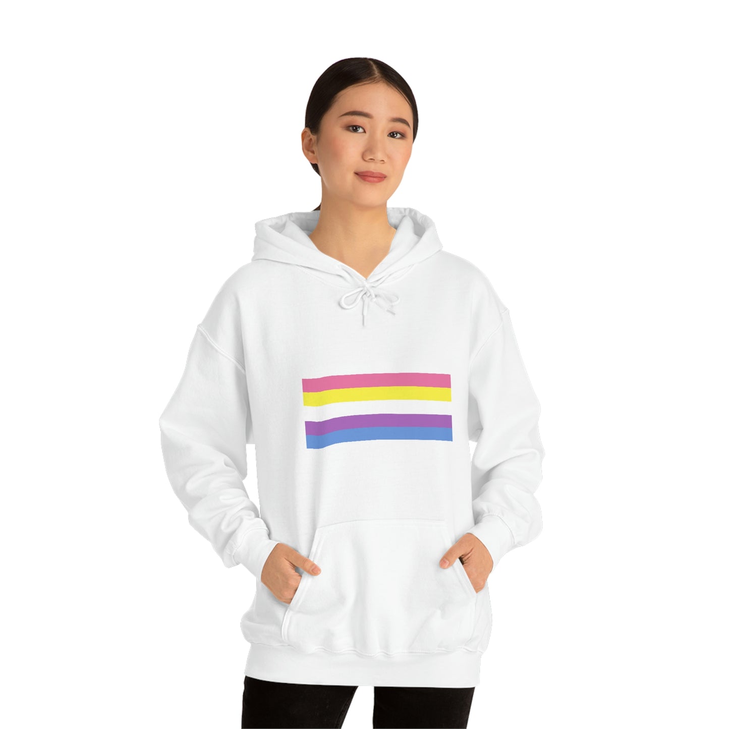 Bigender Flag Hooded Sweatshirt