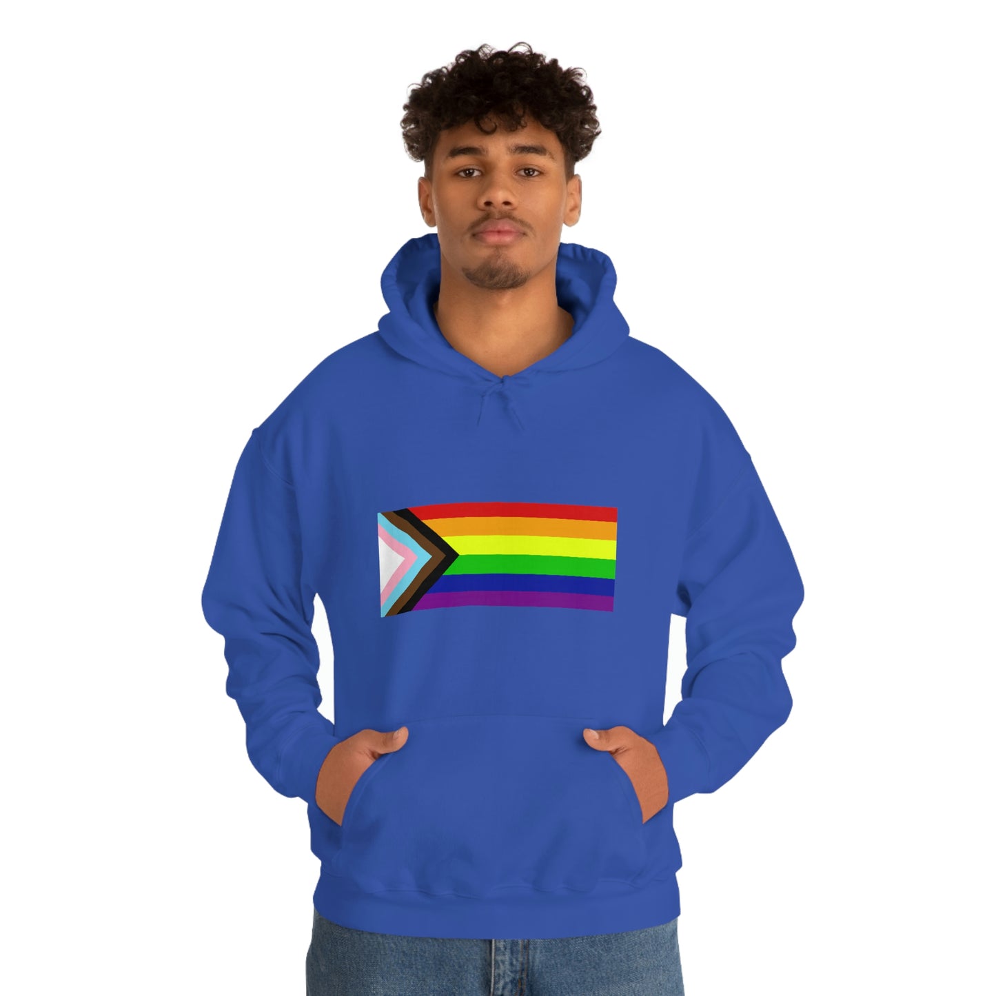 Progress Pride Flag Hooded Sweatshirt