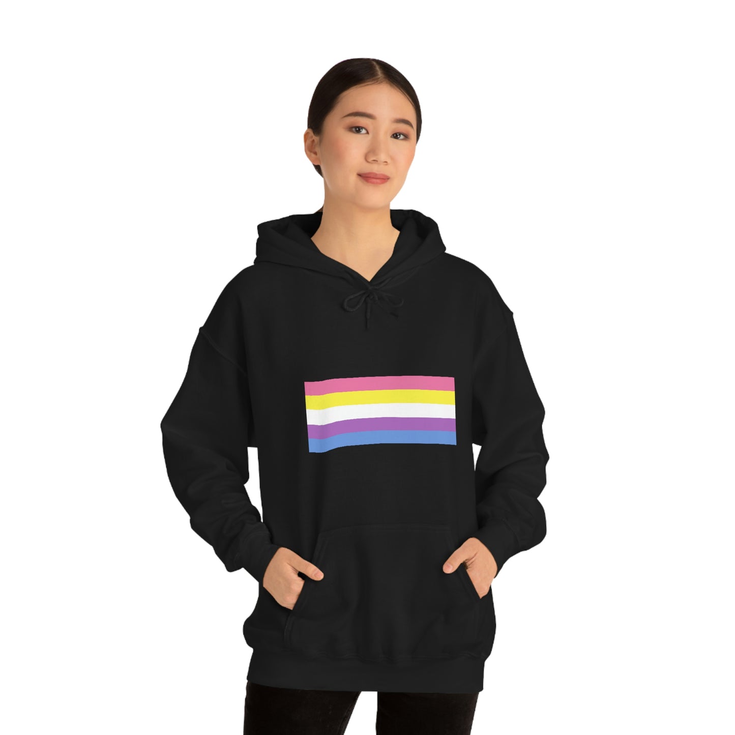 Bigender Flag Hooded Sweatshirt