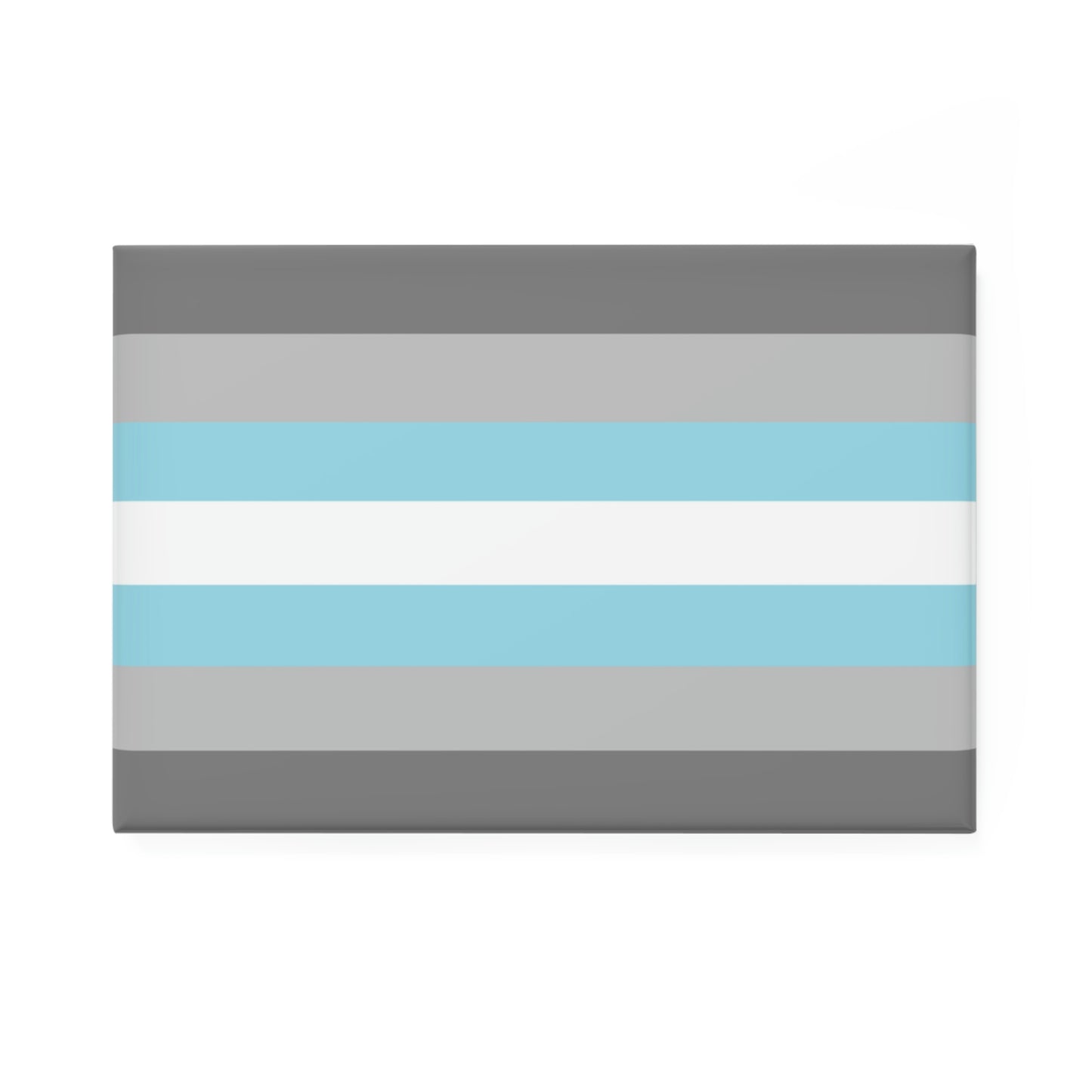 Button Magnet, Demiboy Pride Flag