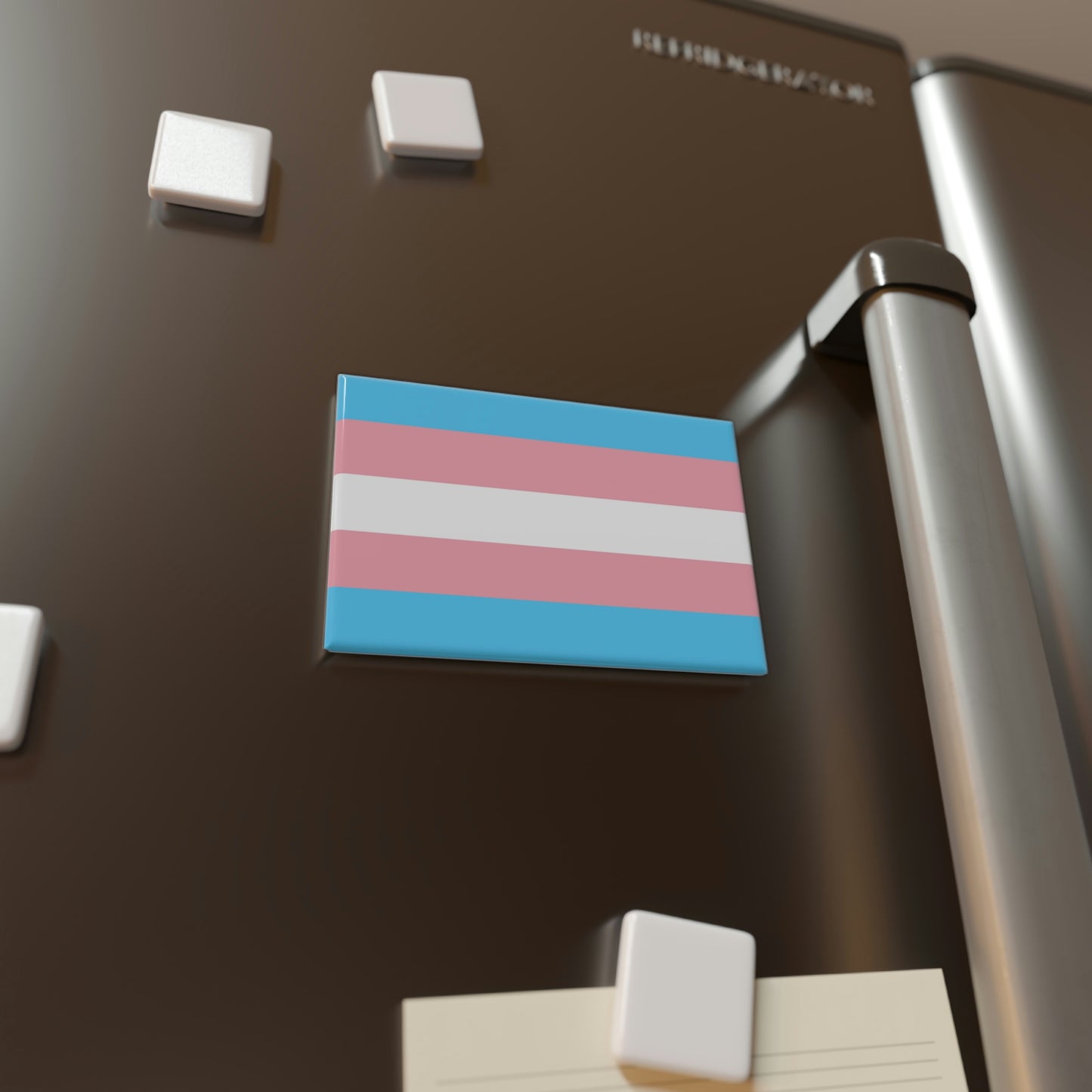 Button Magnet, Transgender Pride Flag