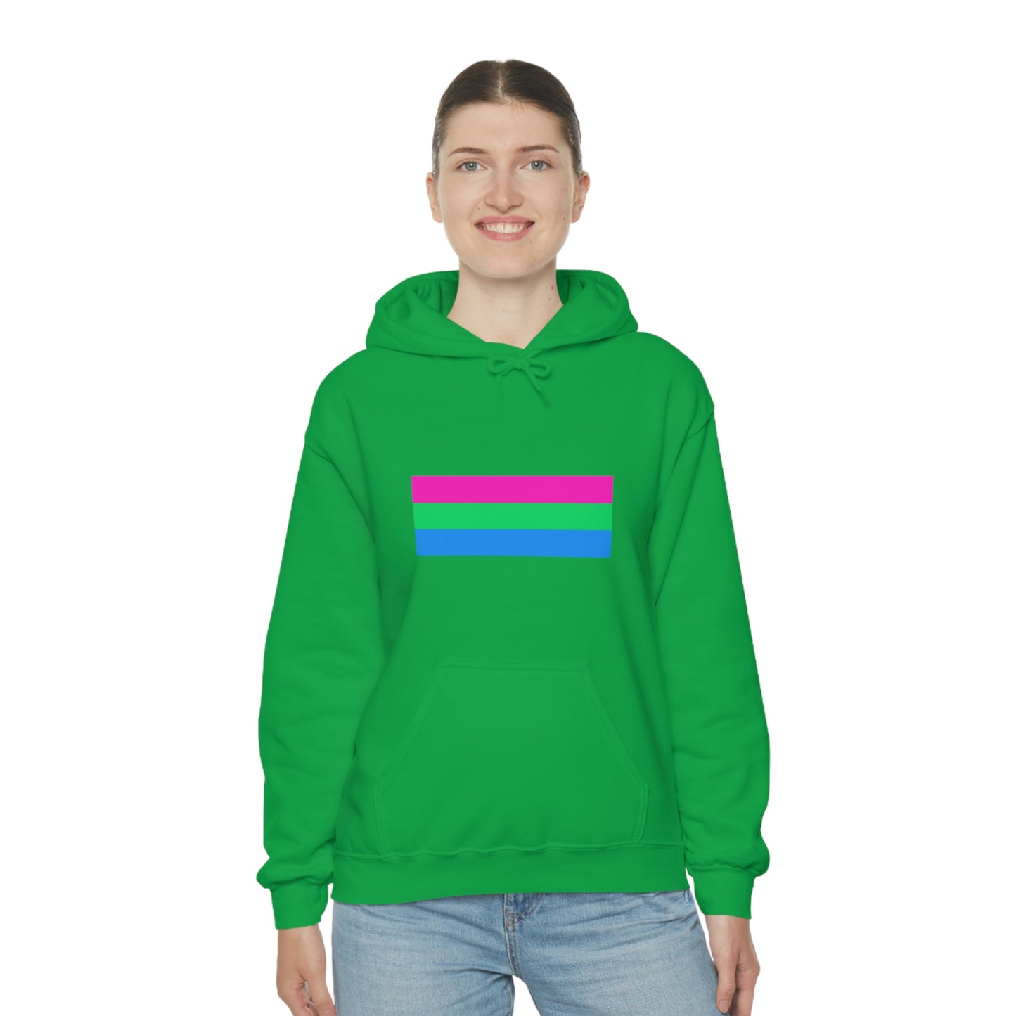 Polysexual Flag Hooded Sweatshirt