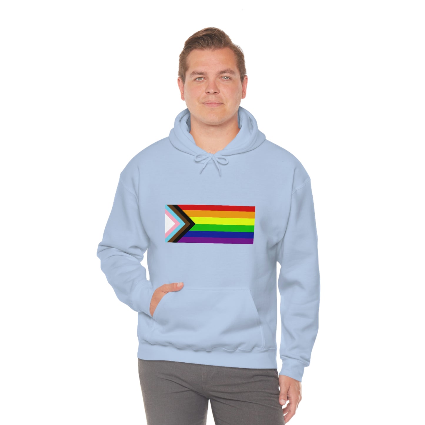 Progress Pride Flag Hooded Sweatshirt